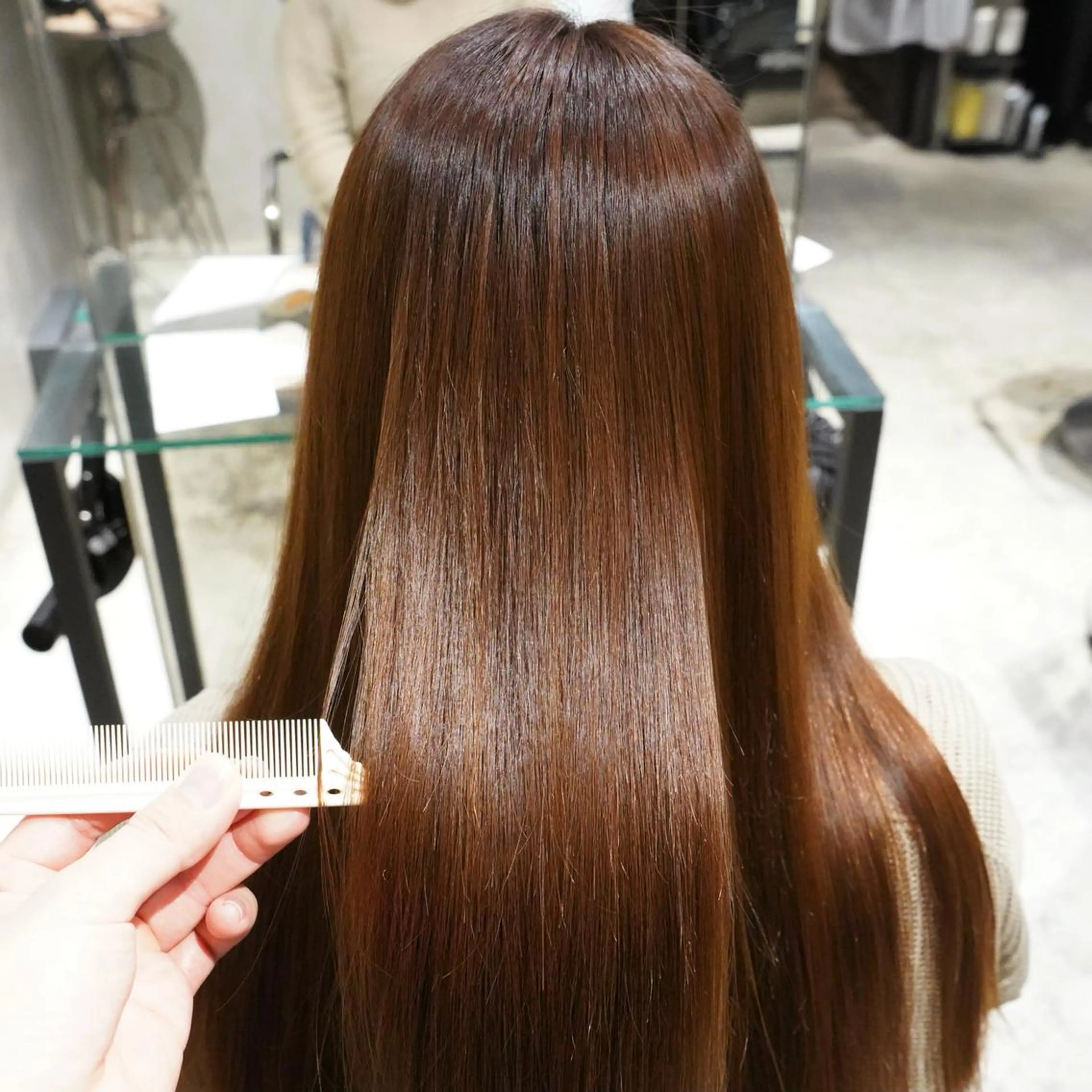 ロング トリートメント Ainoa nouer所属・✨髪質改善/代々木 新宿/縮毛矯正✨のヘアスタイル