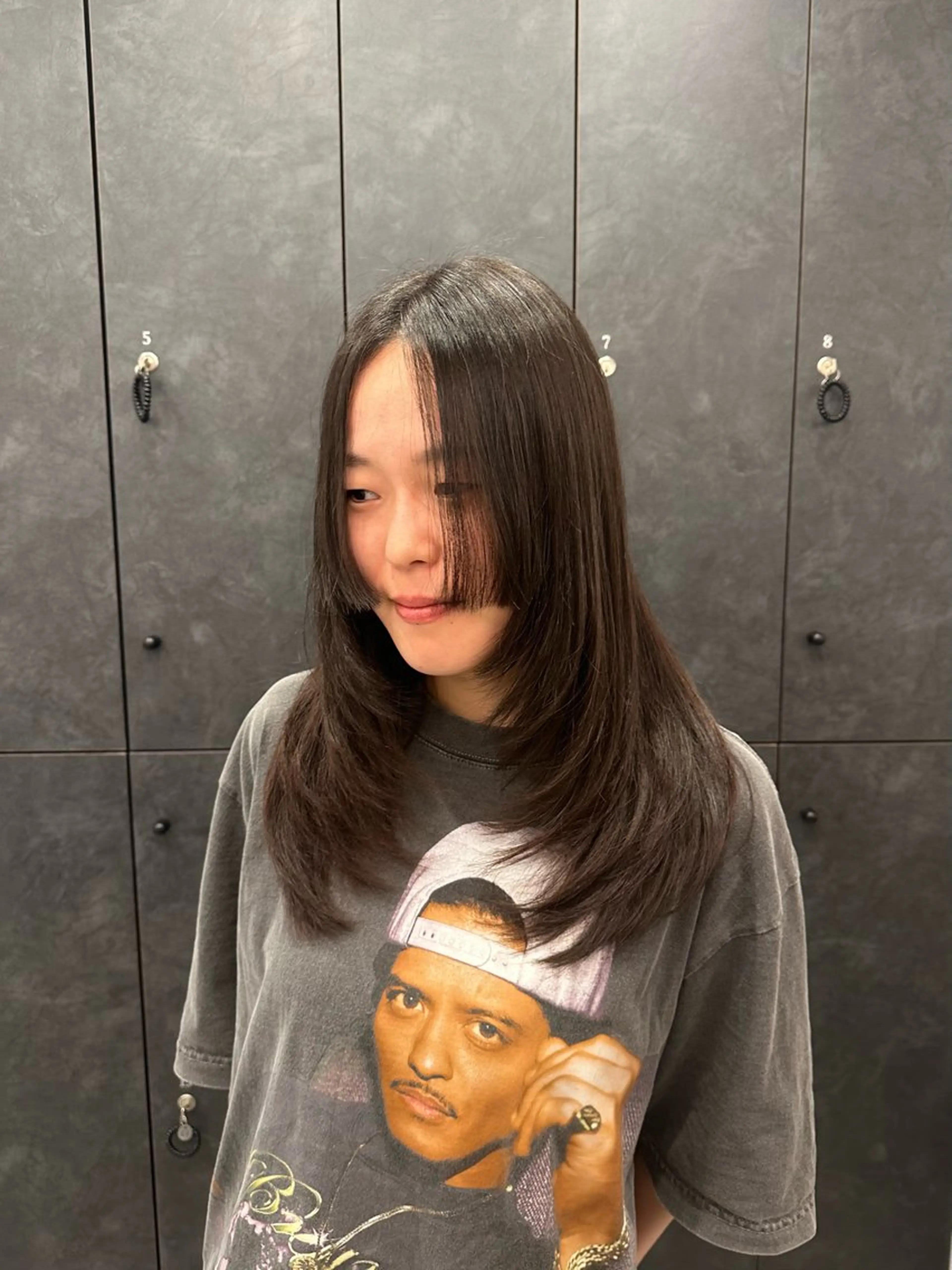 セミロング カット トリートメント 銀座/ヘアセット シマムラ ミホのヘアスタイル