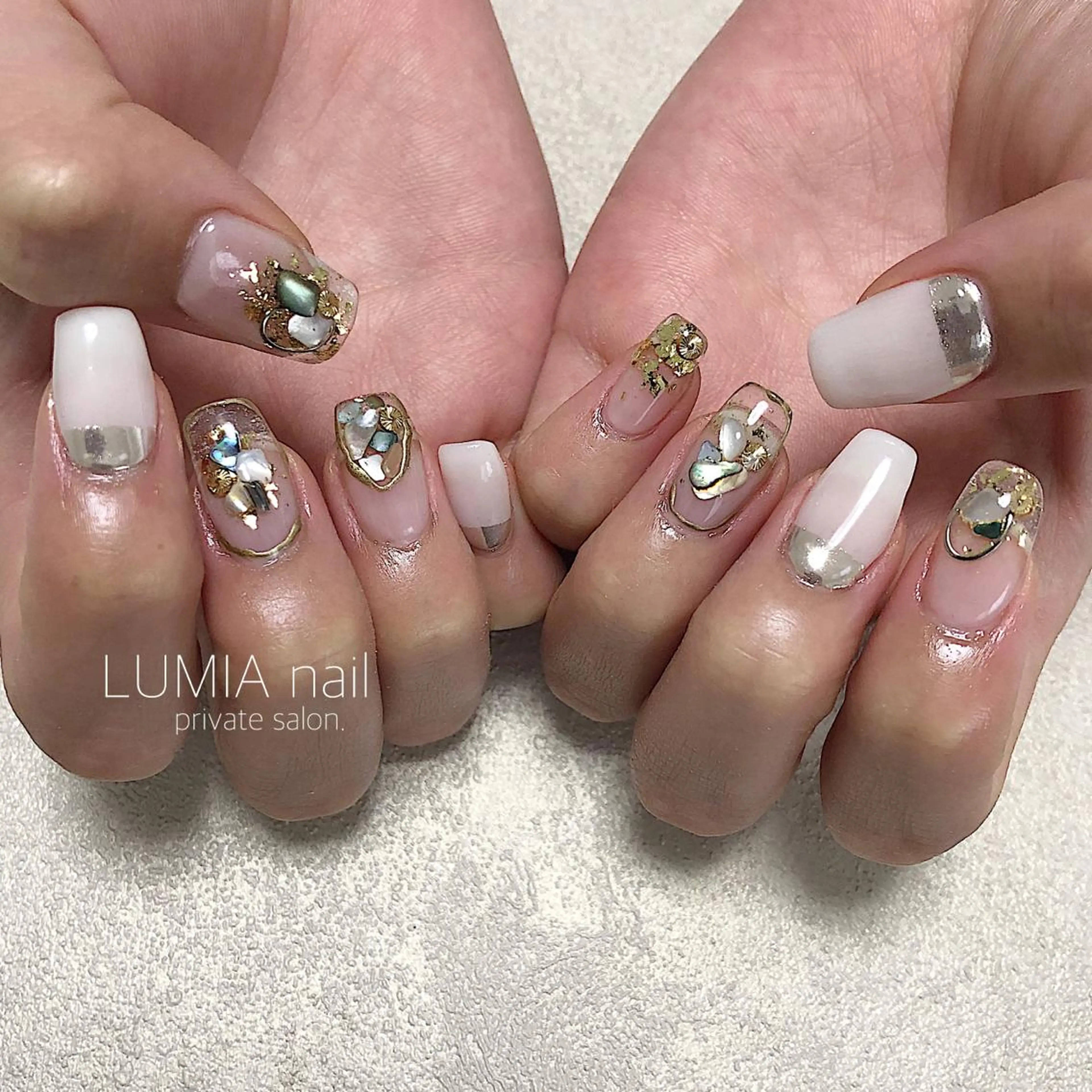 ネイル nail&eyelash Rine所属・Rine 放出 (リネ)のネイルデザイン