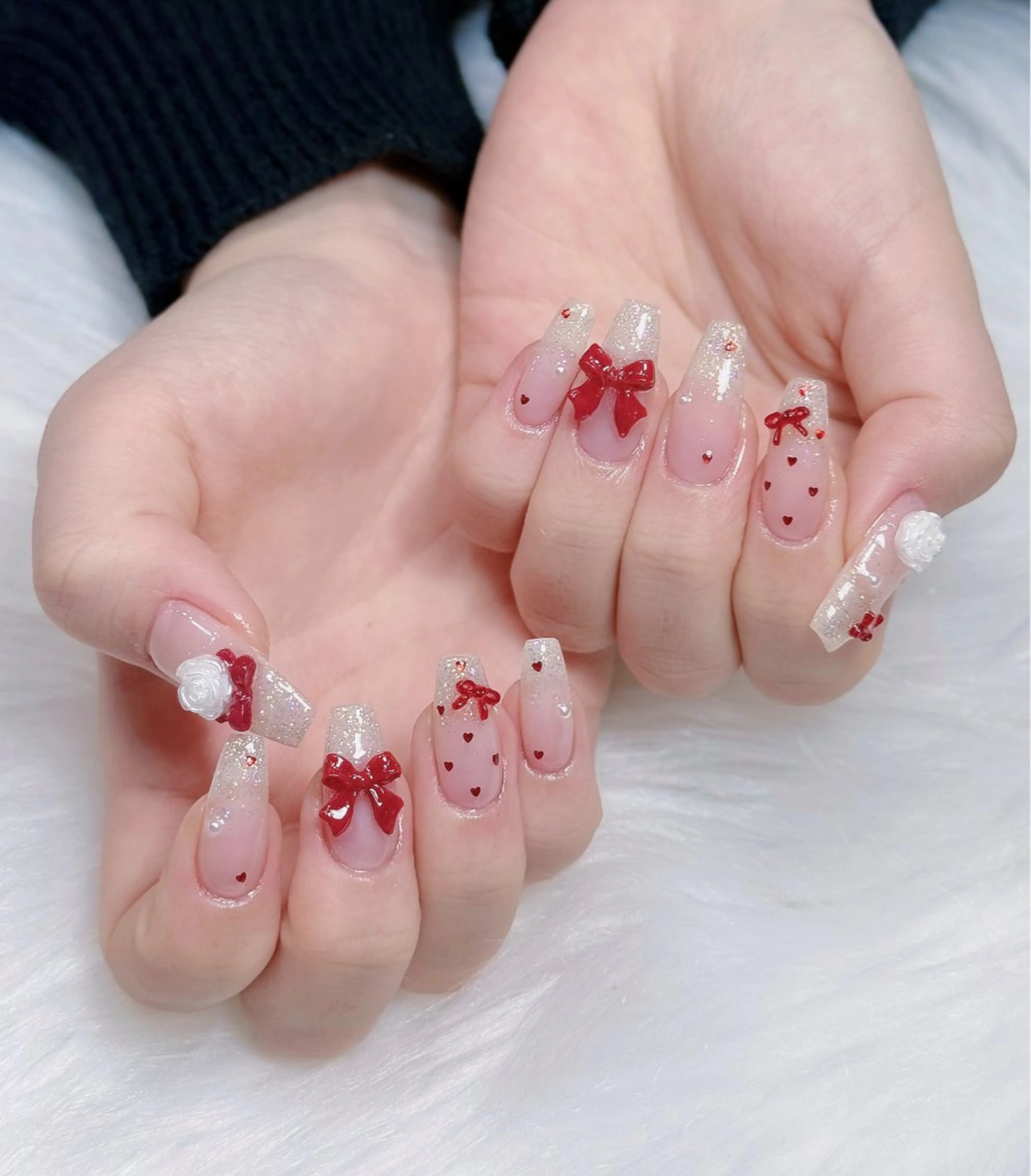 ネイル オーロラネイル チークネイル フットネイル フレンチネイル ジェルネイル ハンドネイル Nichi Nailsのネイルデザイン