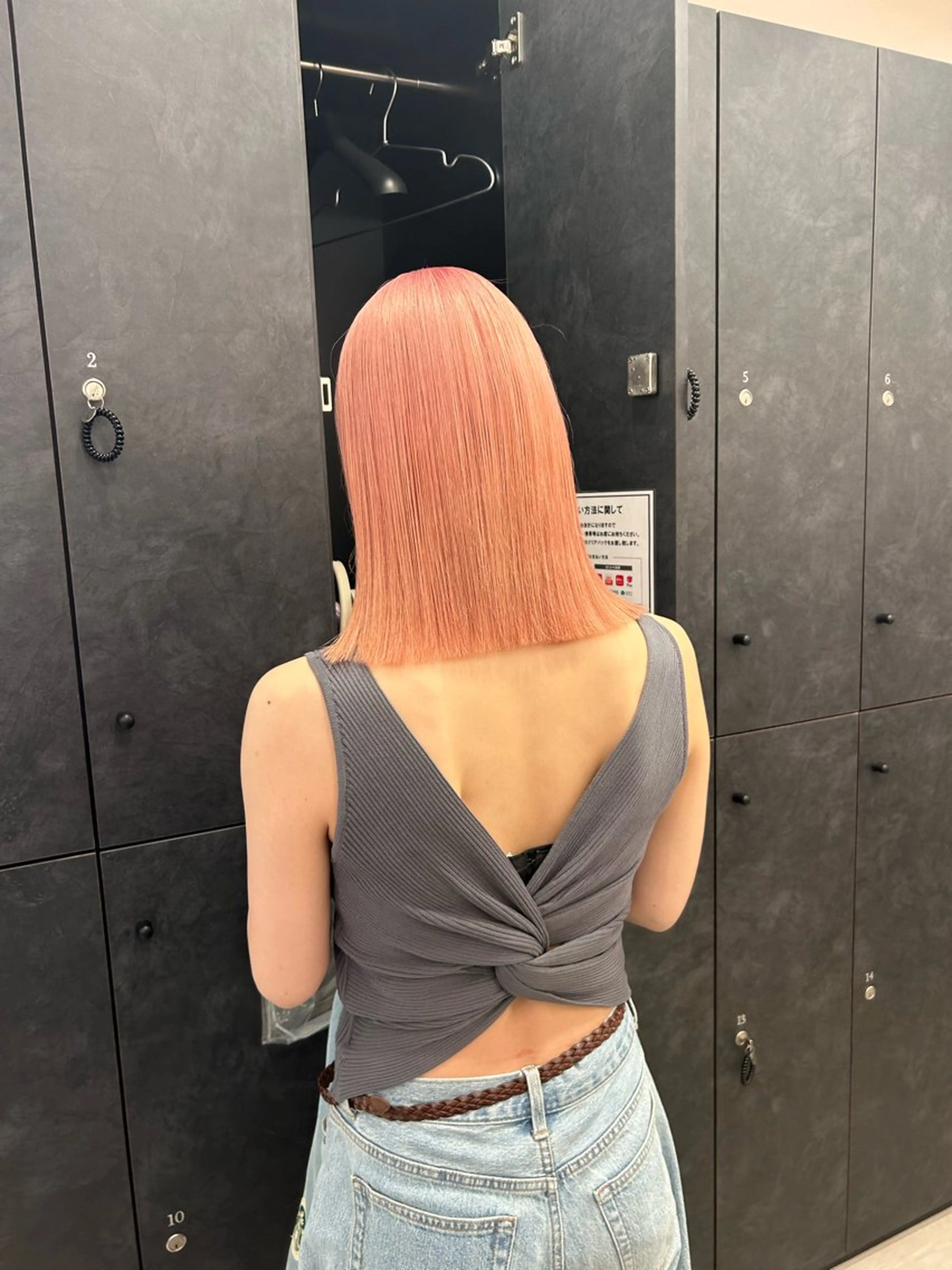 ミディアム ヘアカラー 似合わせcut ◎ 倉橋実咲のヘアスタイル