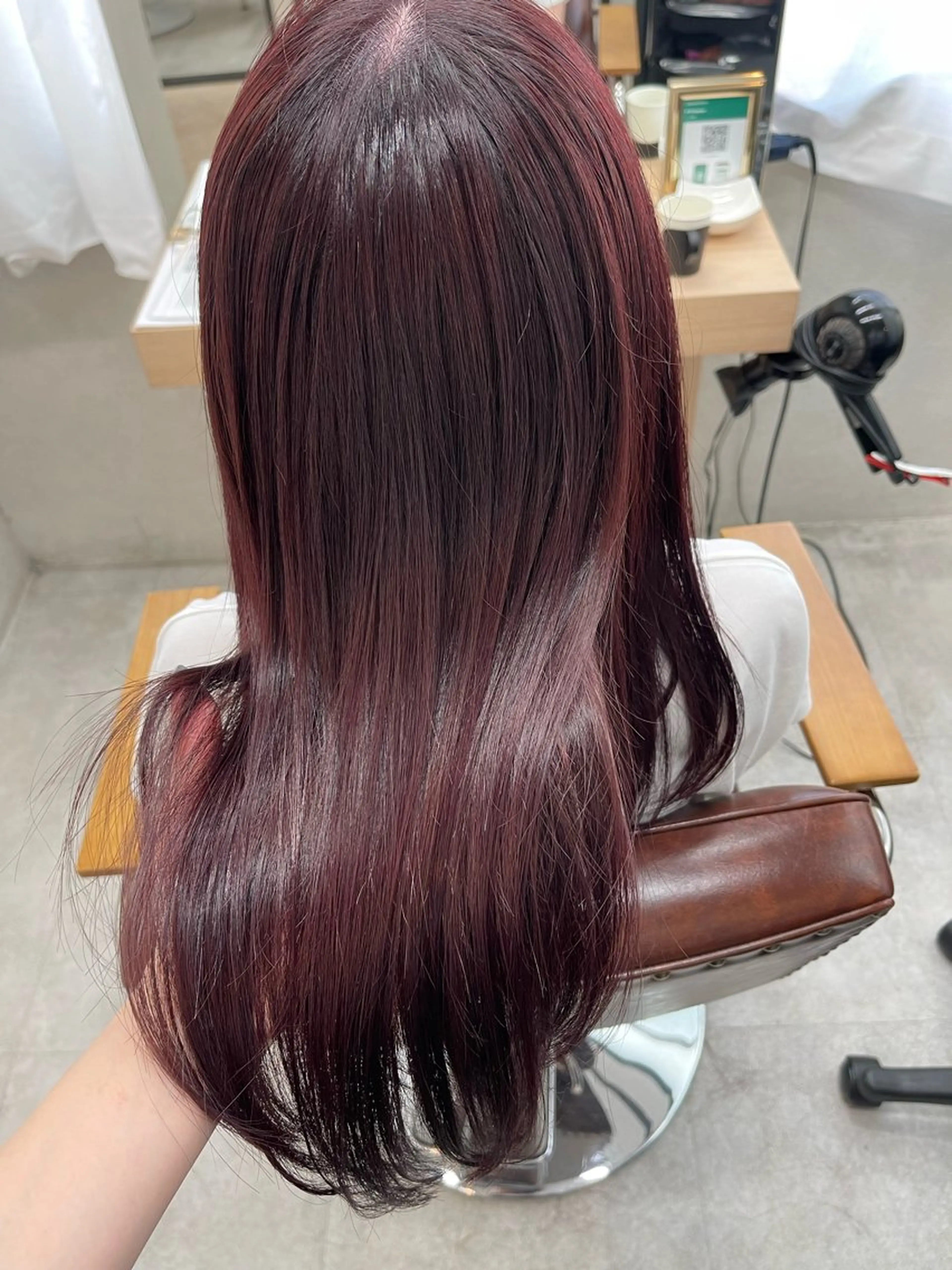 セミロング カラー ラベンダーカラー ラベンダーピンク ピンクカラー カット ヘアカラー トリートメント tocca河原町〰️ 藤川日向のヘアスタイル