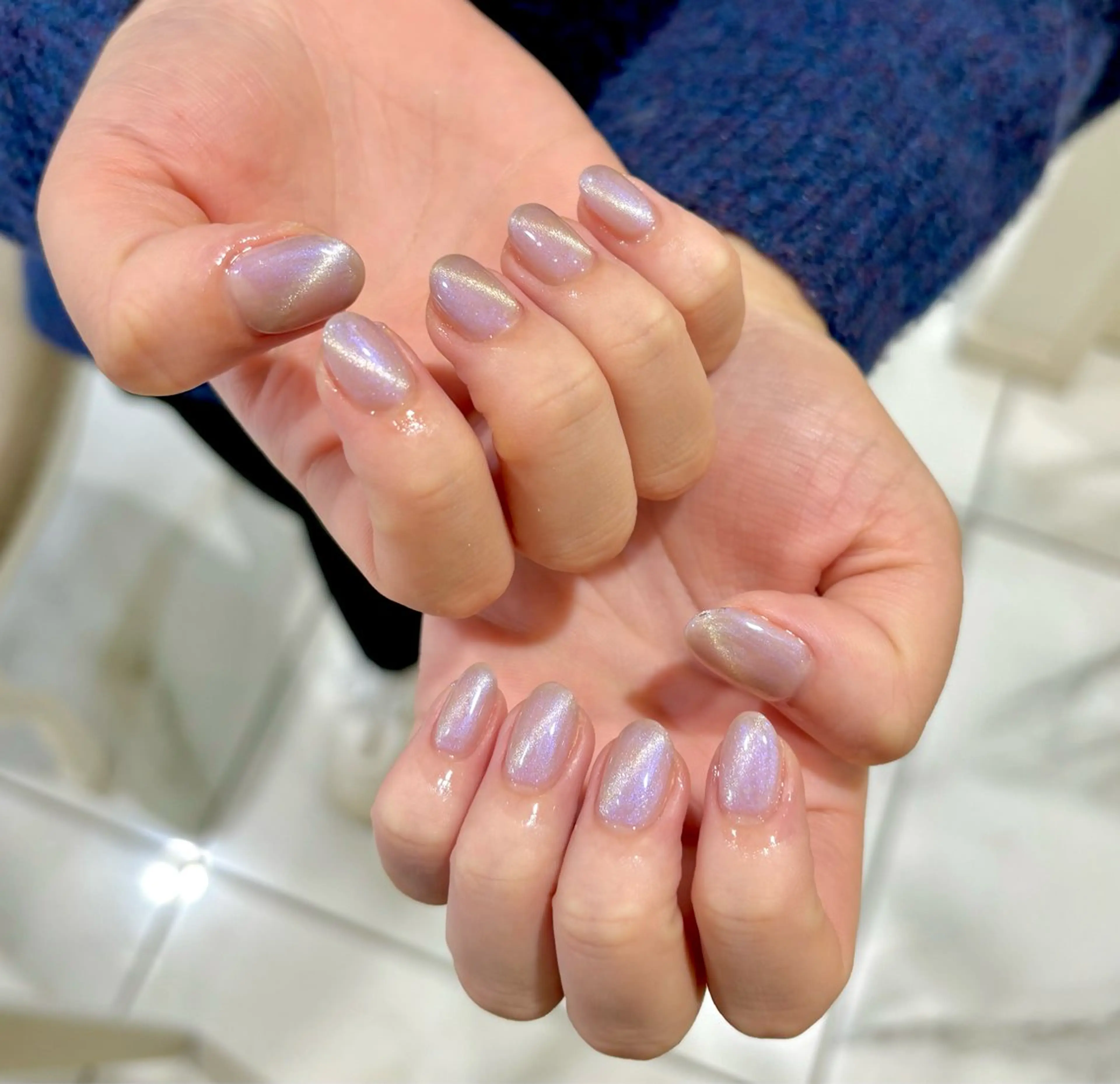 ネイル マグネットネイル ハンドネイル 横田 菜月のネイルデザイン