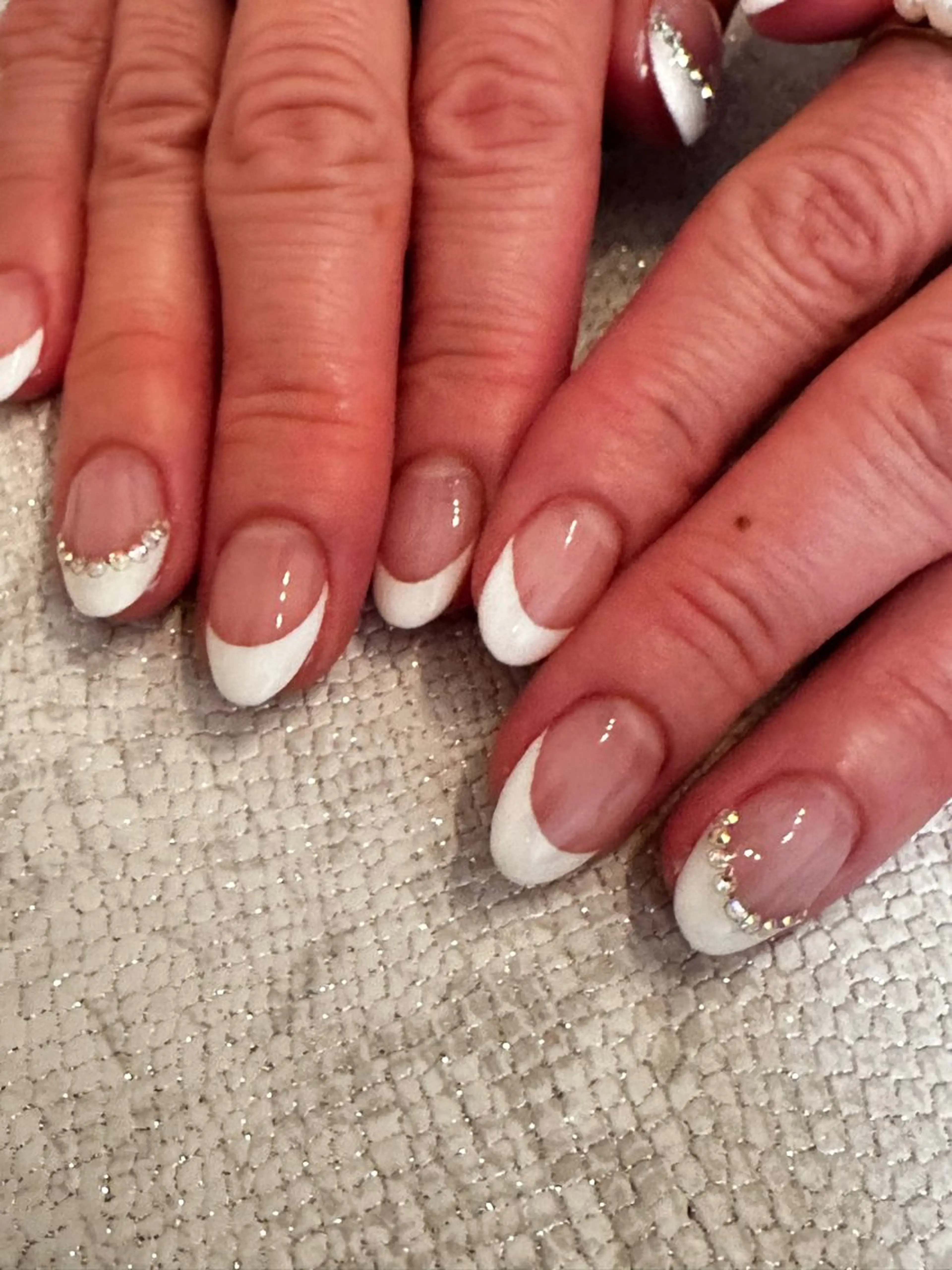 ネイル フレンチネイル Cidris ROMAPINKのネイルデザイン