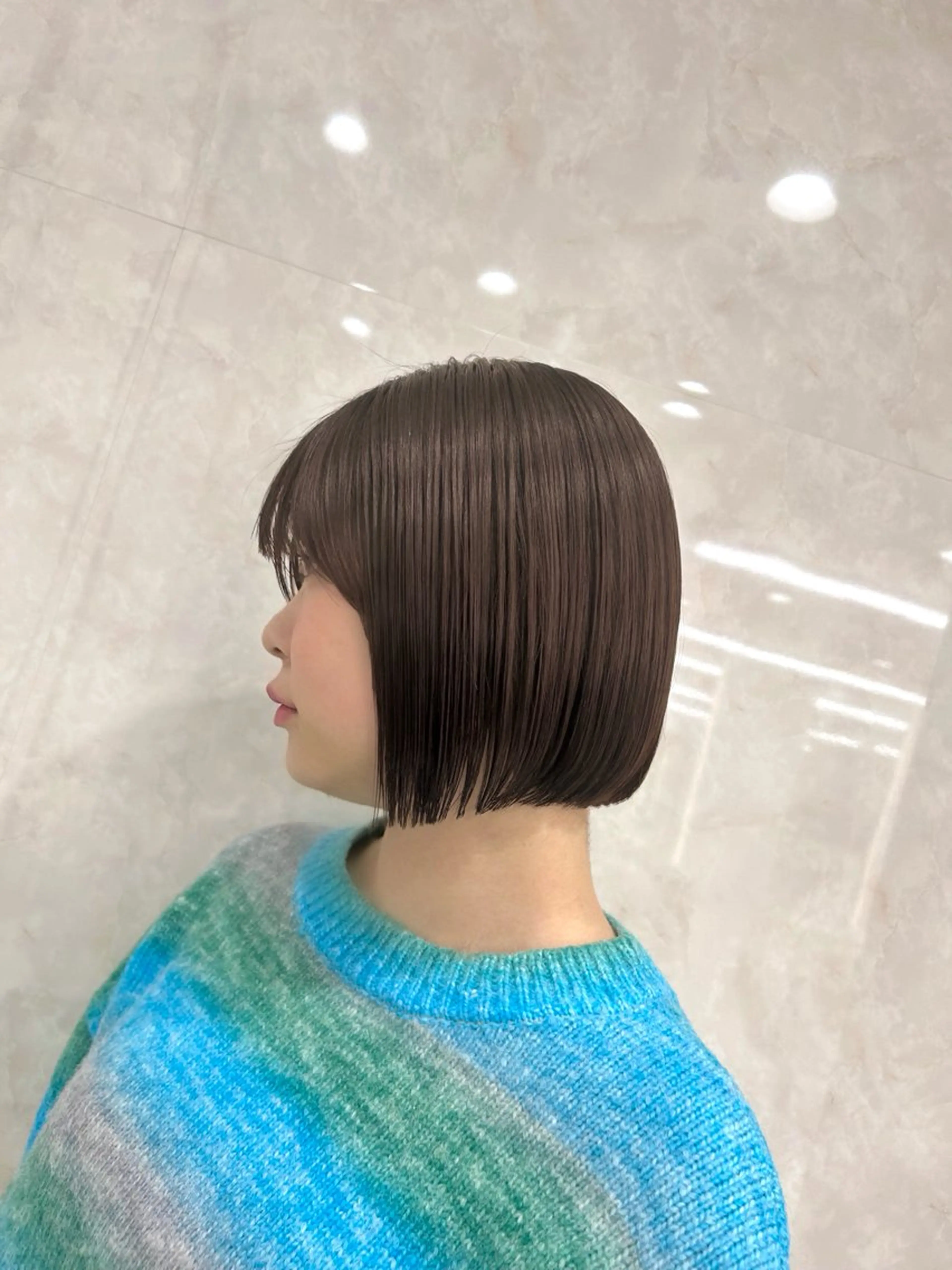 ショート 韓国顔まわり/前髪 /レイヤー/いつきのヘアスタイル