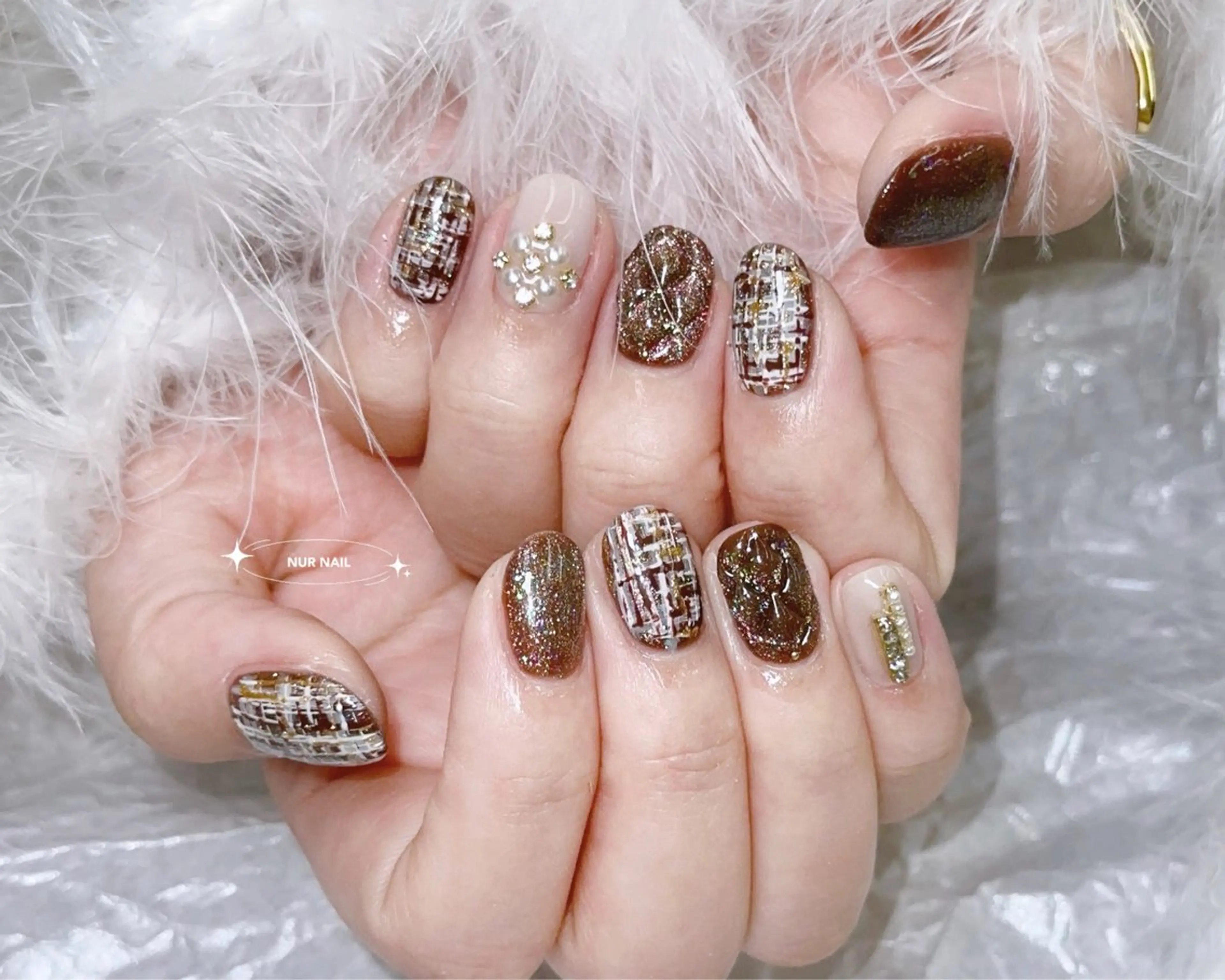 ネイル ハンドネイル ハンドケア RINA 🤍のネイルデザイン