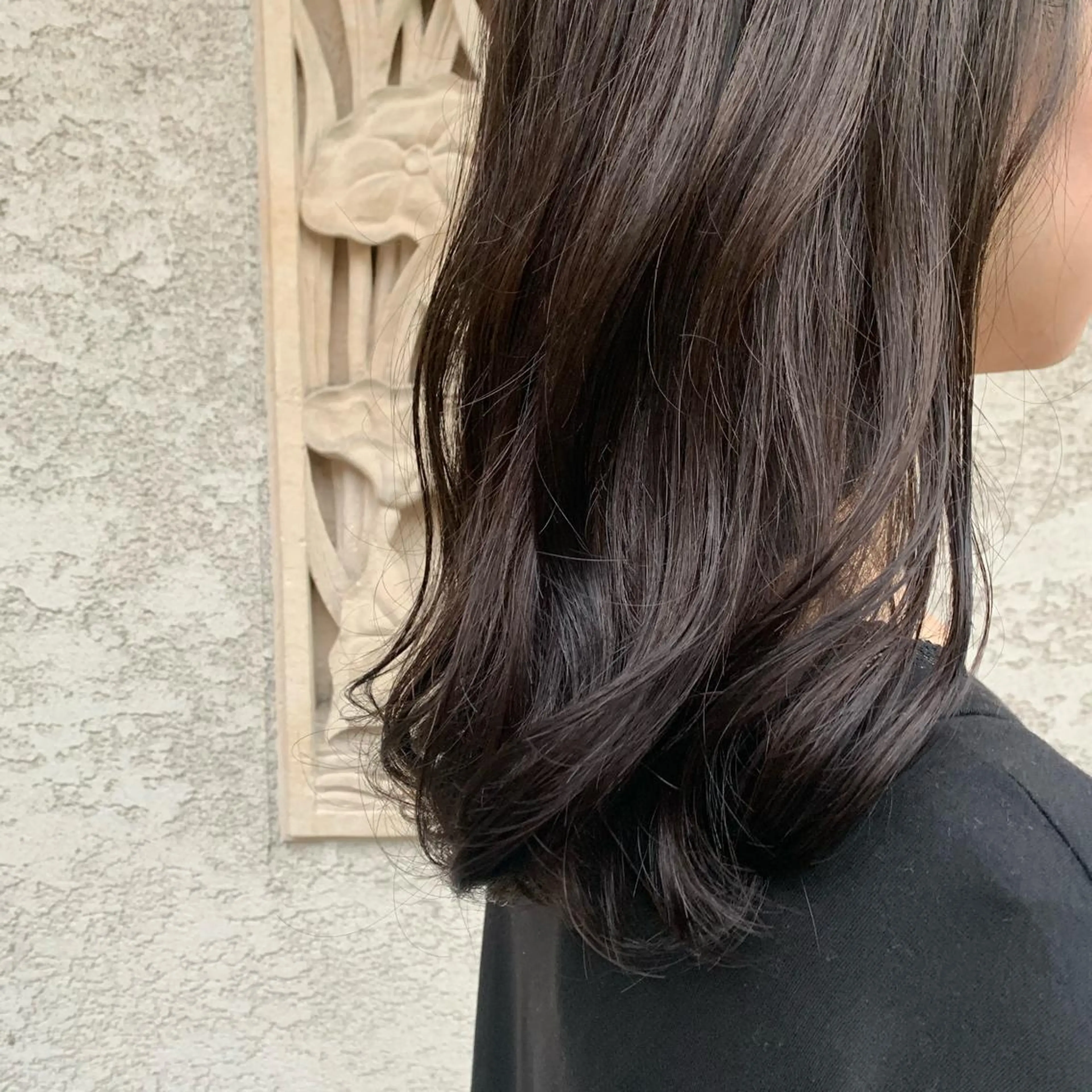 セミロング カラー 韓国🇰🇷髪質改善 Chisaki치사키のヘアスタイル