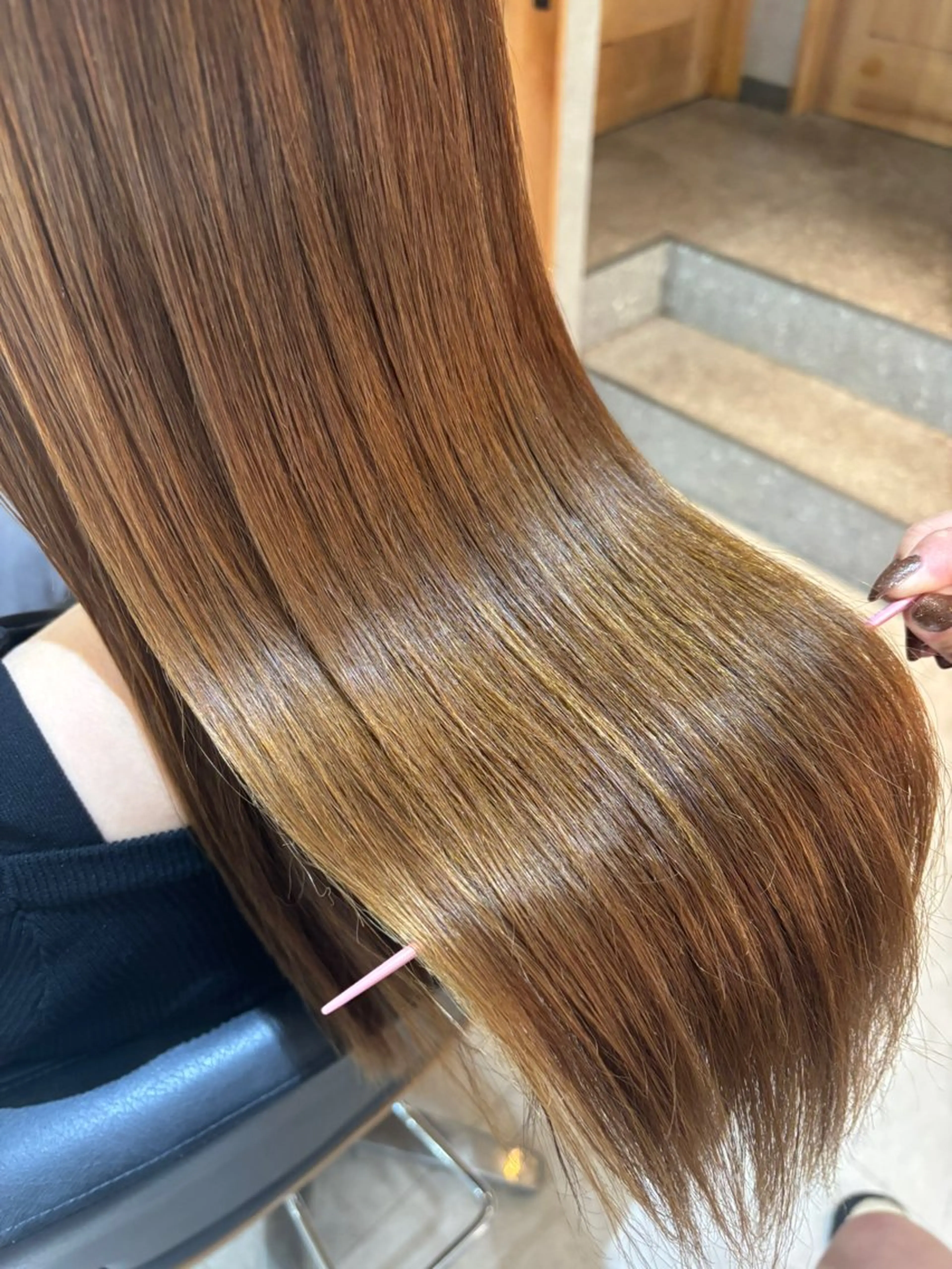 セミロング カラー Asumi 髪質改善/美髪/艶髪のヘアスタイル