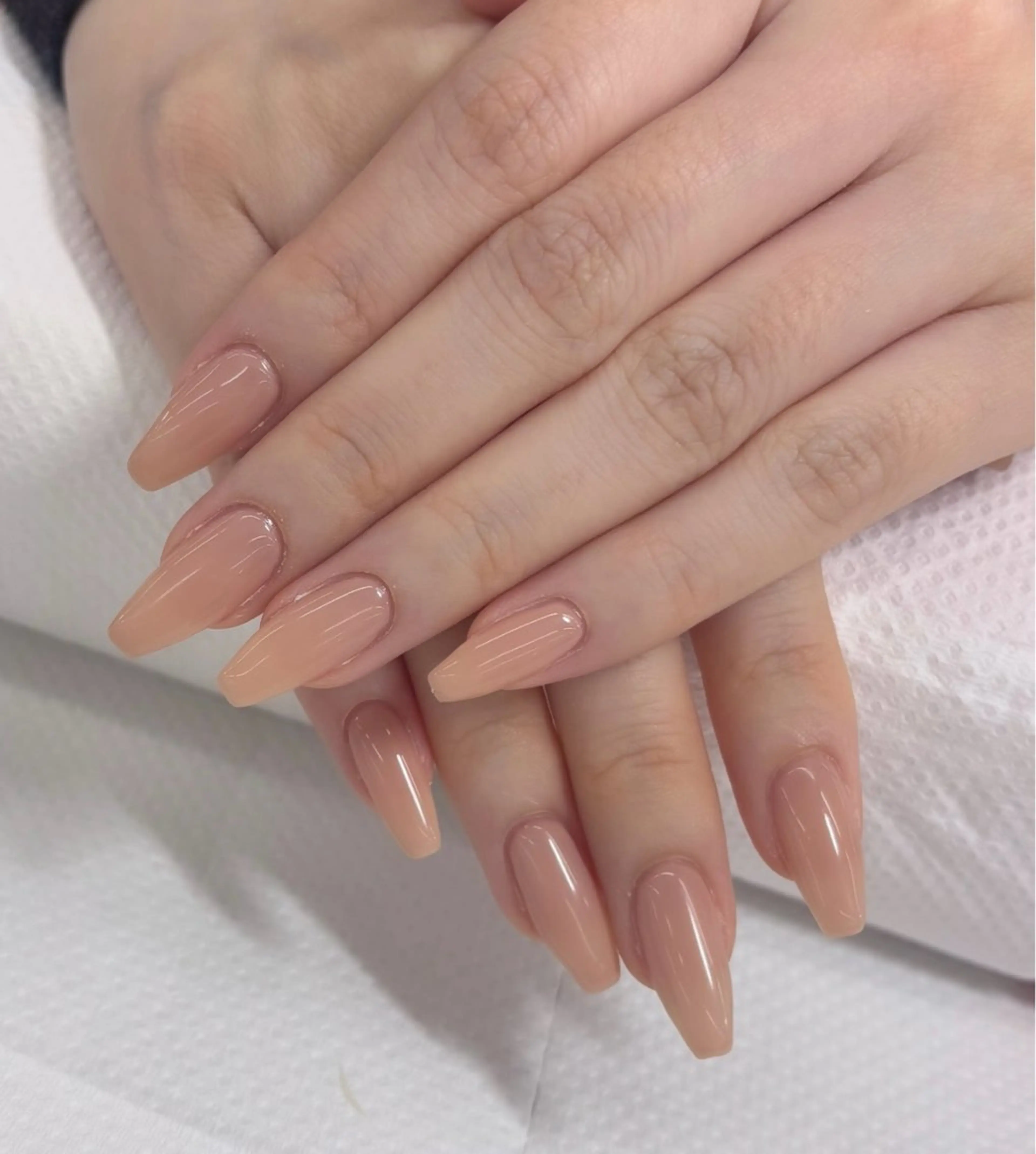 ネイル ワンカラーネイル シンプルネイル KOBAYASHI YUINA🌻♡のネイルデザイン