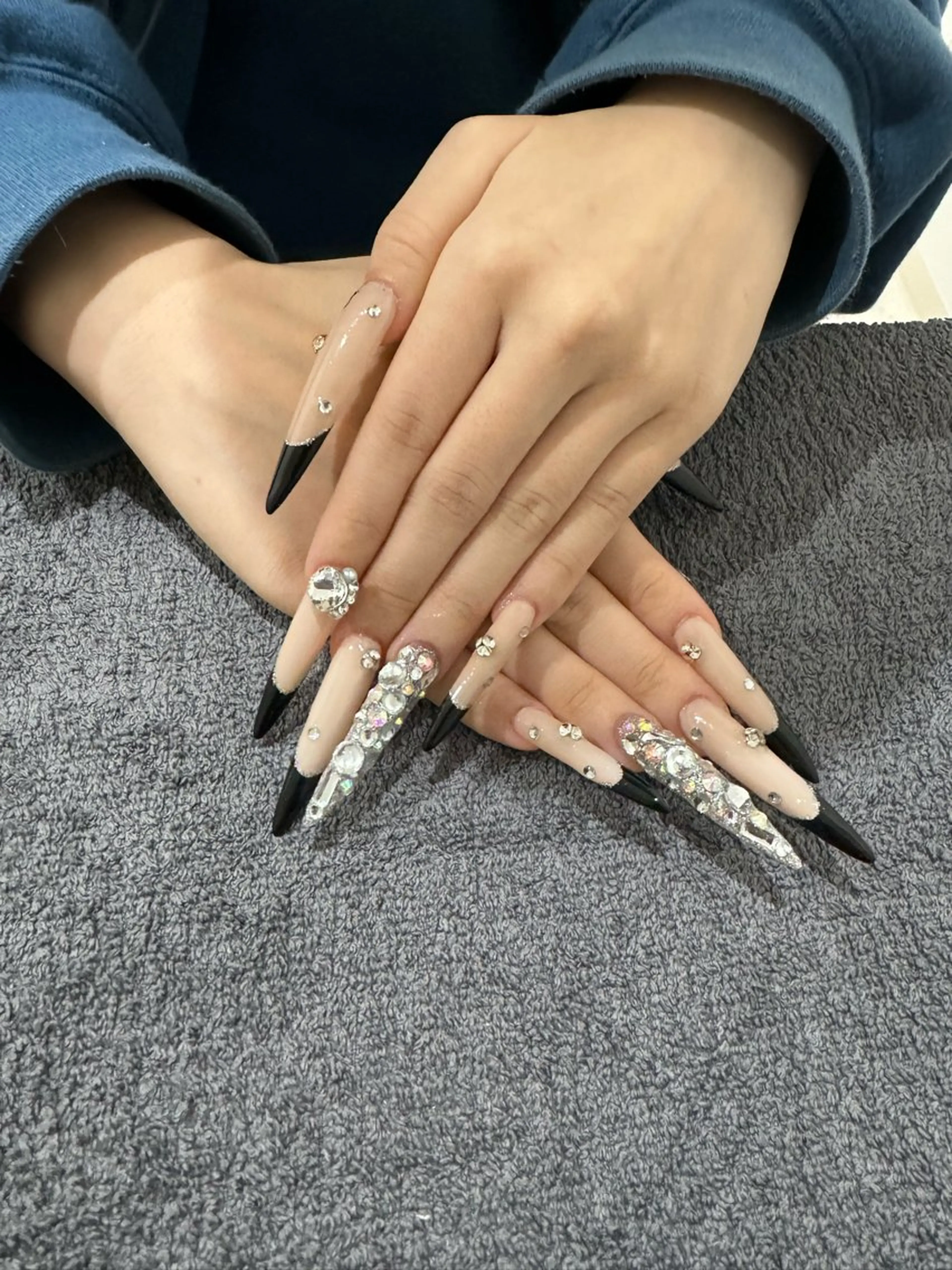 チップ長さだし「アート、パーツ付け放題」チップサイズS.M.L「Lサイズのみ+1.000」の写真