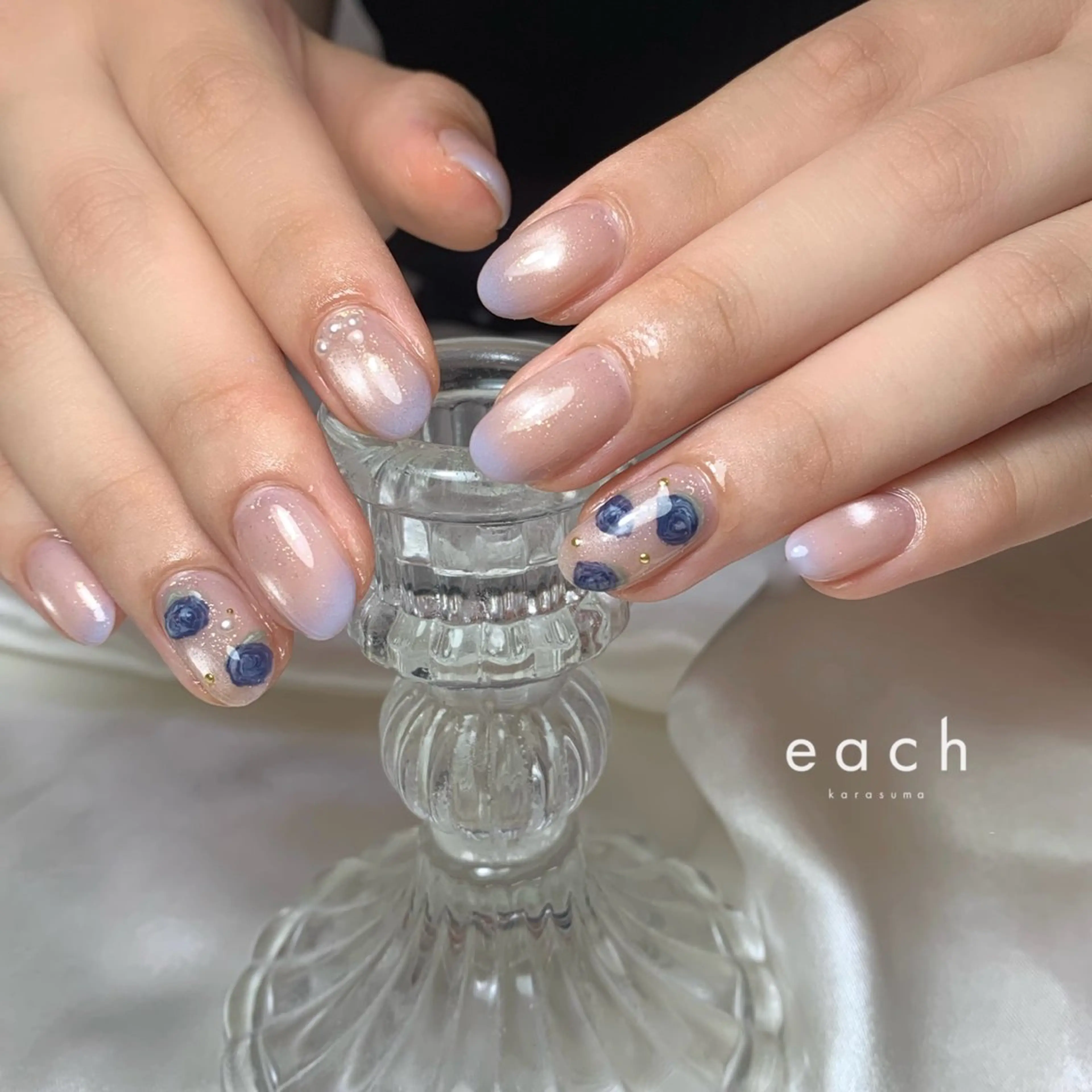 ネイル ハンドネイル each Hibikiのネイルデザイン