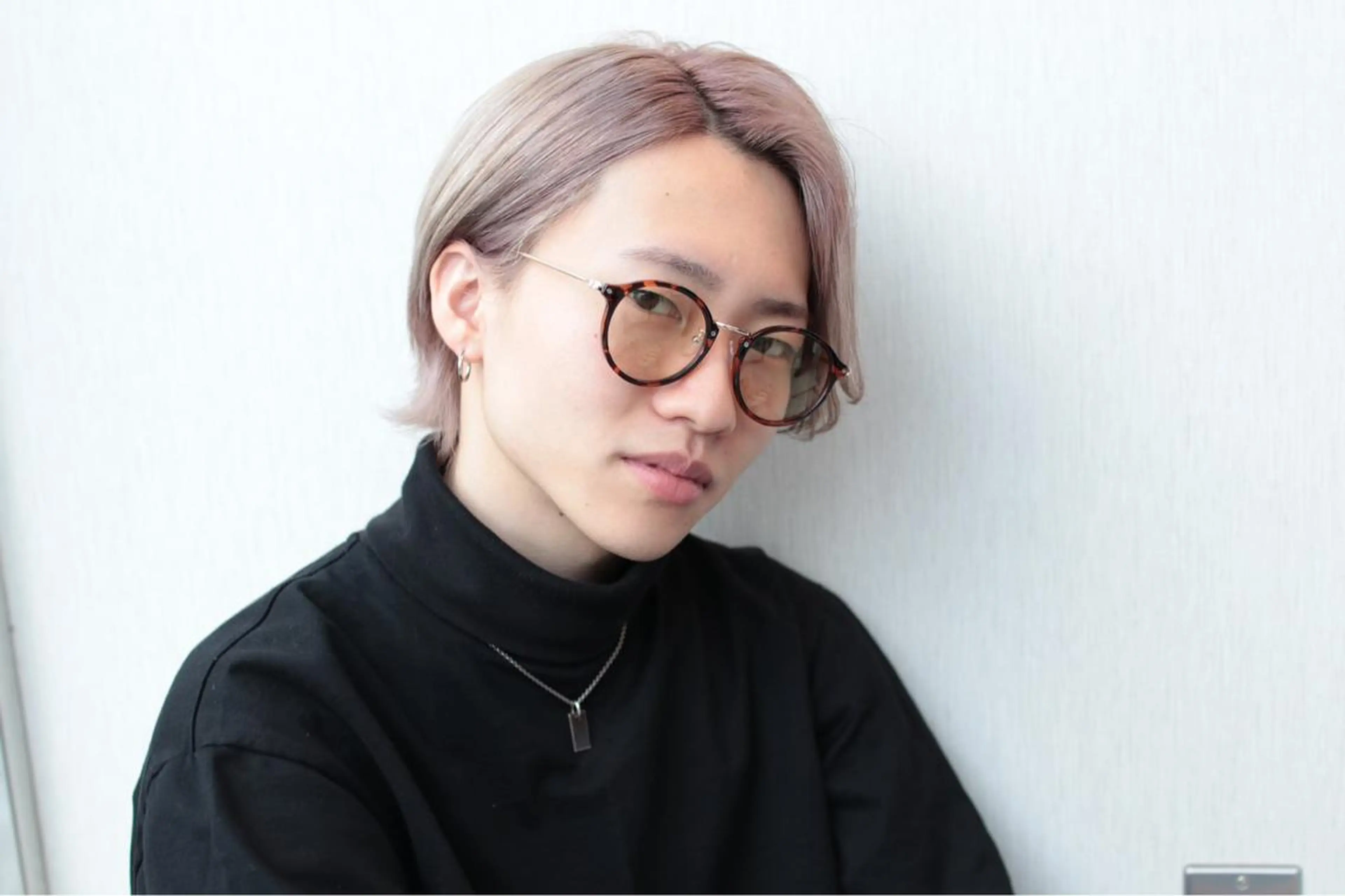 ミディアム カラー メンズ 【メンズ縮毛矯正】 田中秀斗のヘアスタイル