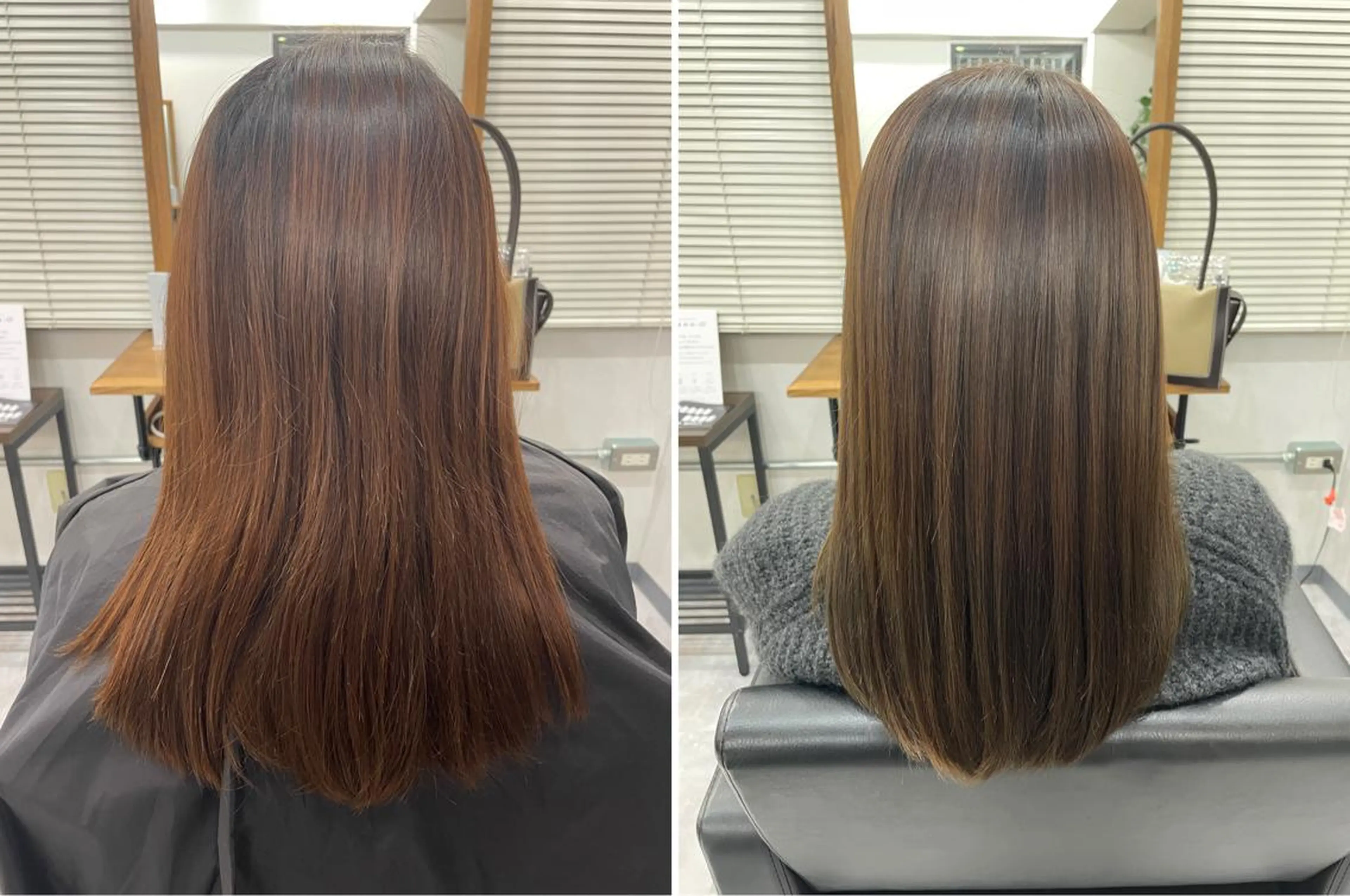 ミディアム カット ヘアカラー OGAWA HIROKIのヘアスタイル