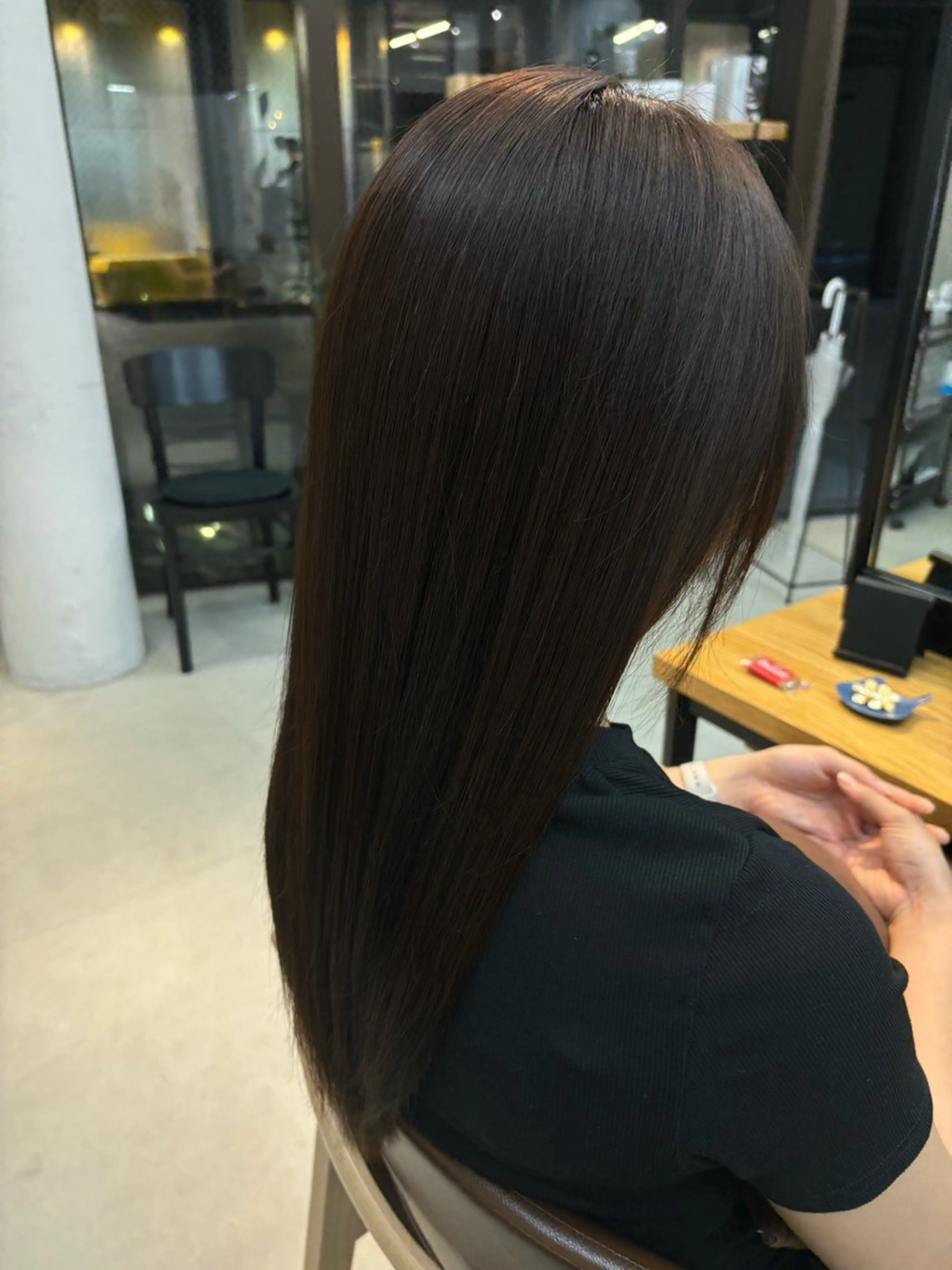 ロング トリートメント 艶髪ストレート/ 理美容師/ショウキのヘアスタイル