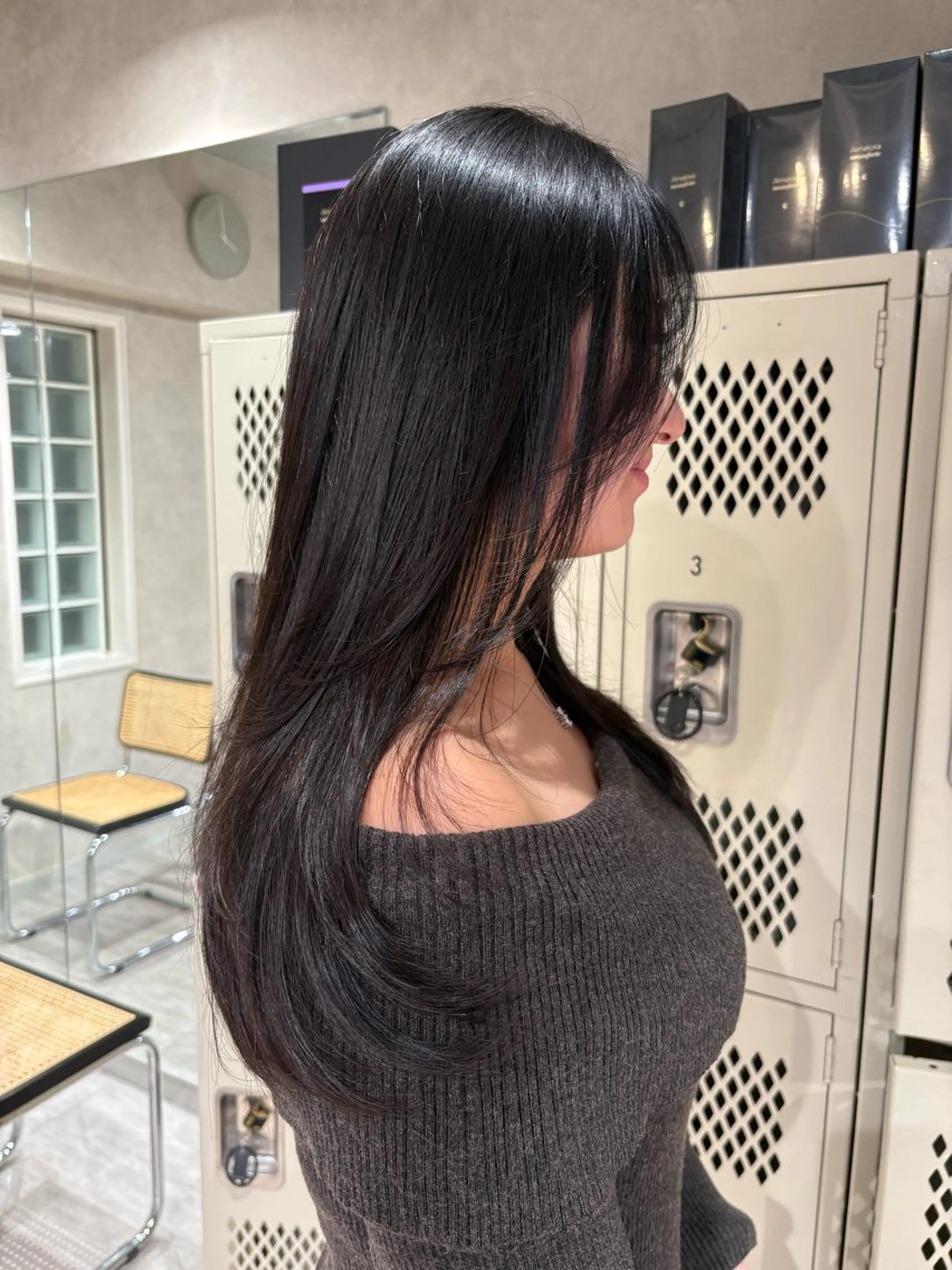 ロング カット トリートメント 透明感カラー/海外風 レイヤー/mao🗽のヘアスタイル