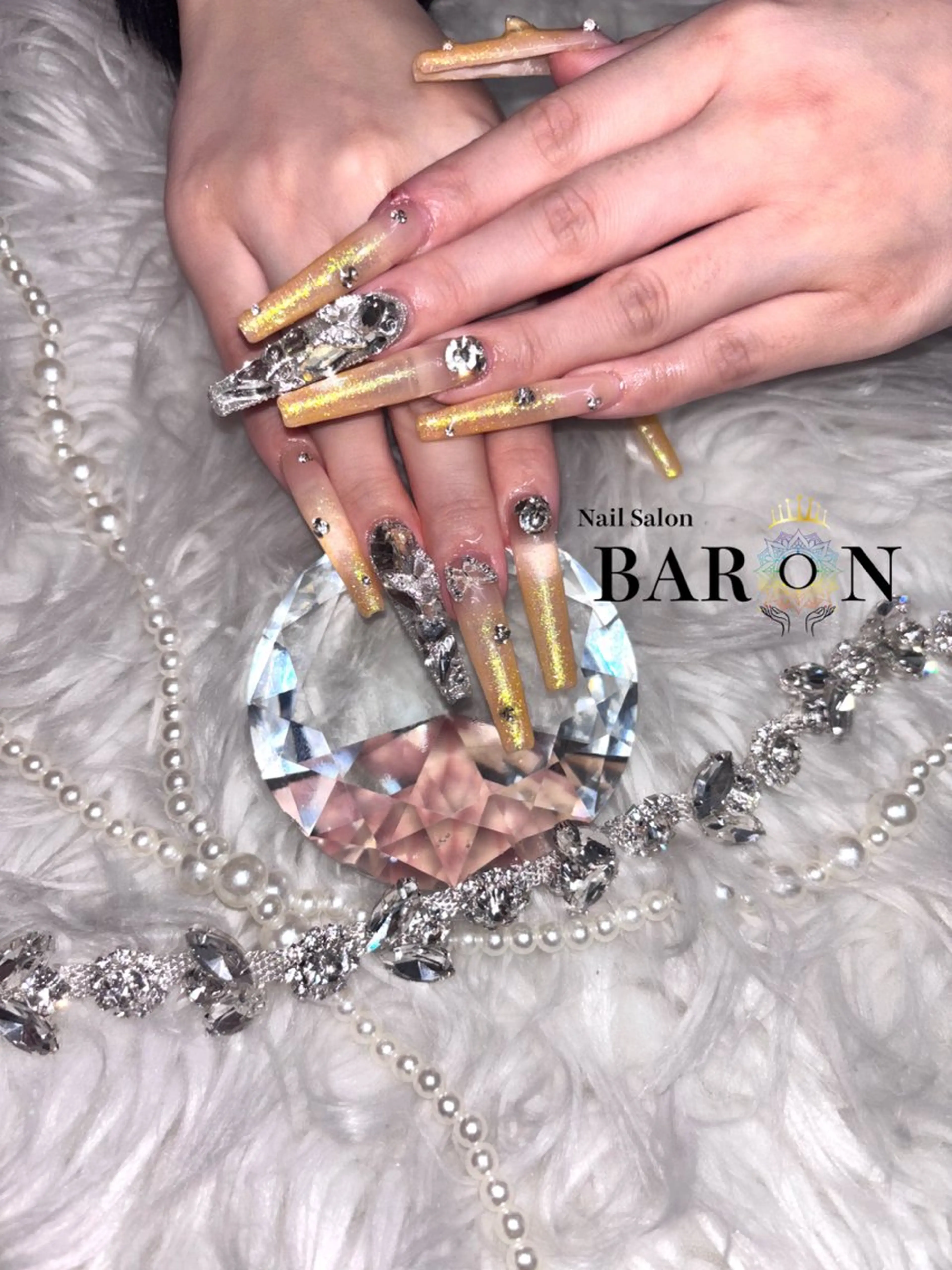 💅🏽最先端スカルプオフなし 持ち込み90分(パーツ代別途)指名料込みの写真