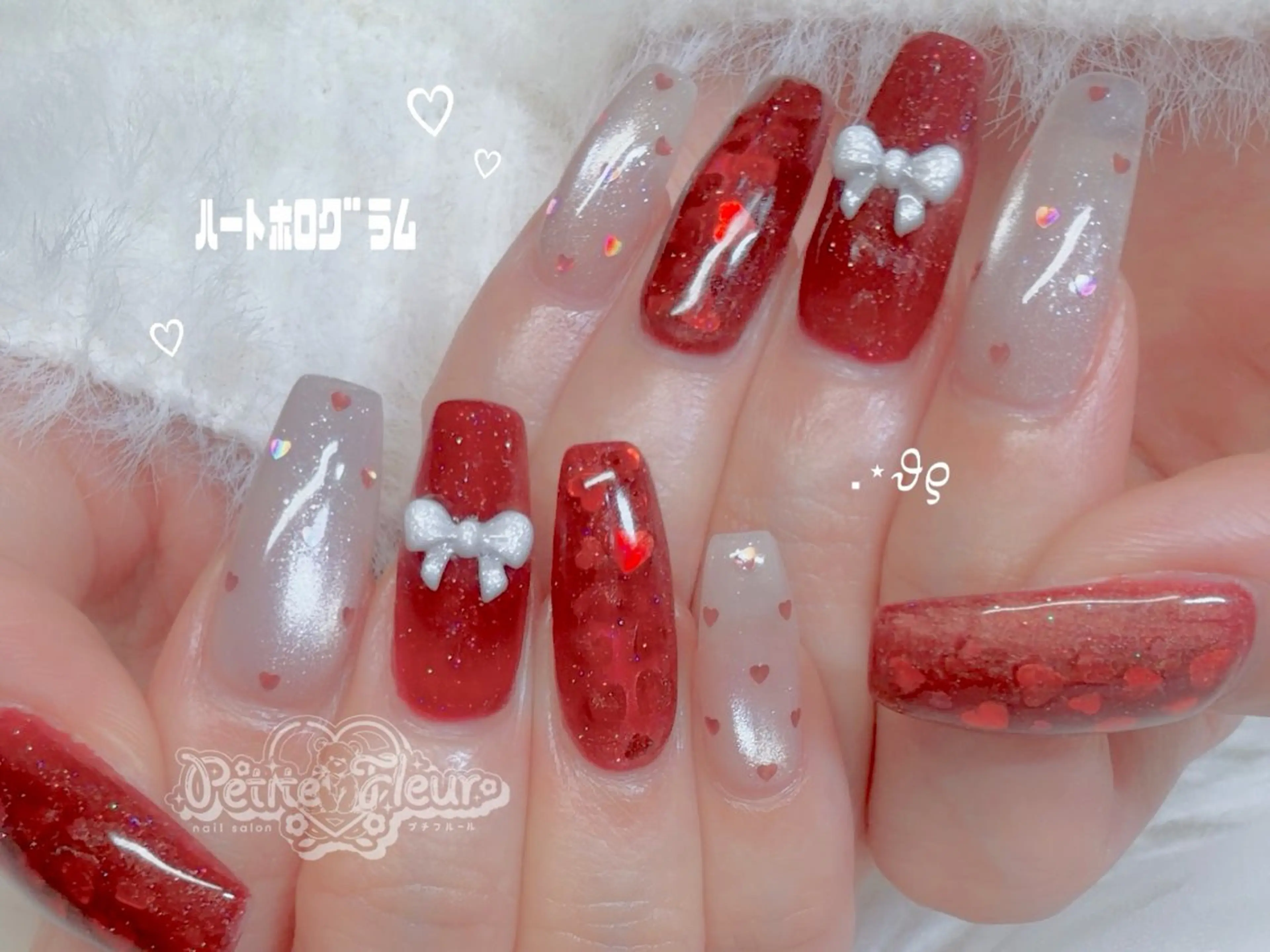 ネイル ハンドネイル ❁⃘*。Petite fleur❁⃘*りさのネイルデザイン