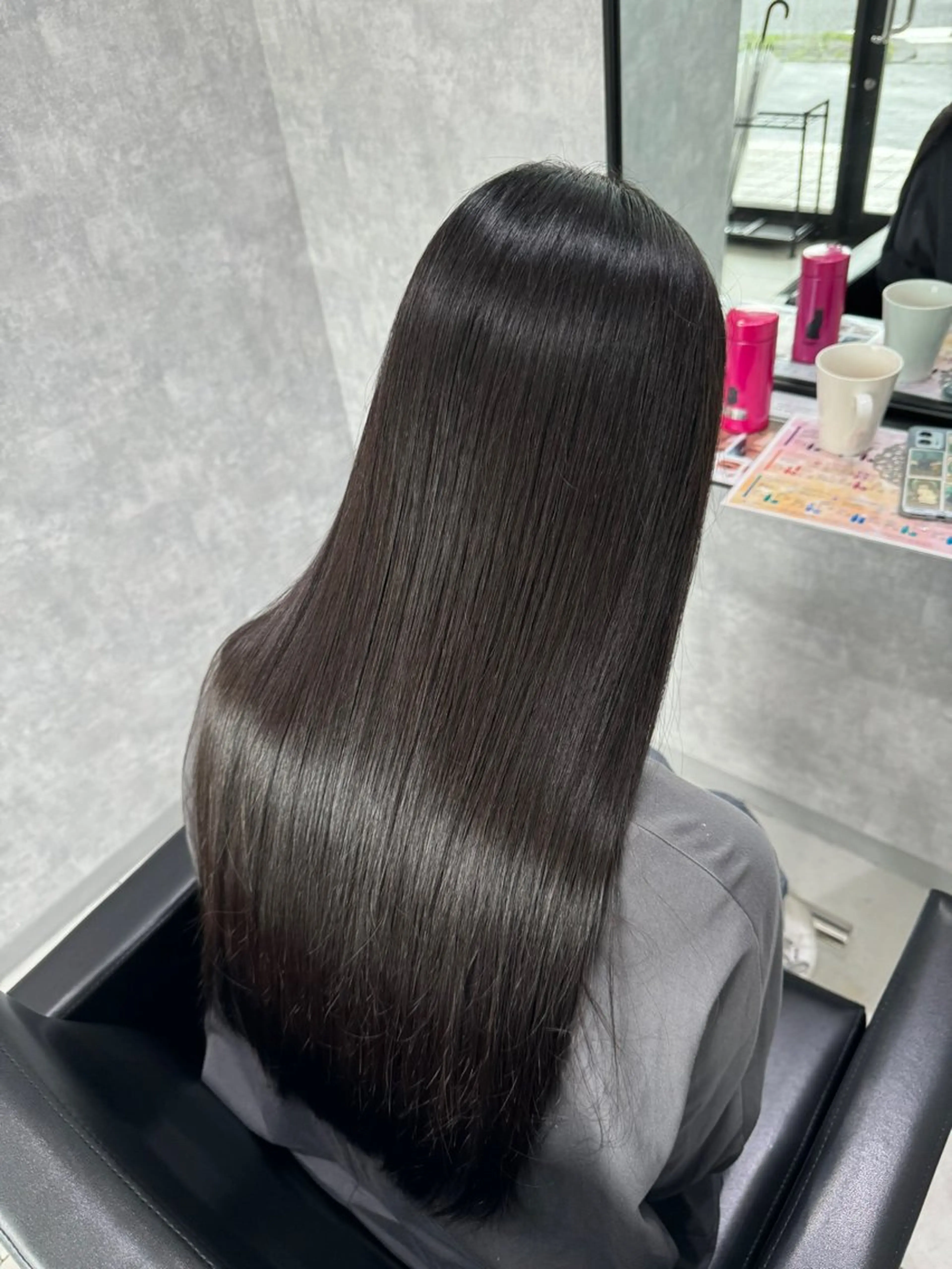 縮毛矯正＋link3ステップトリートメントの写真