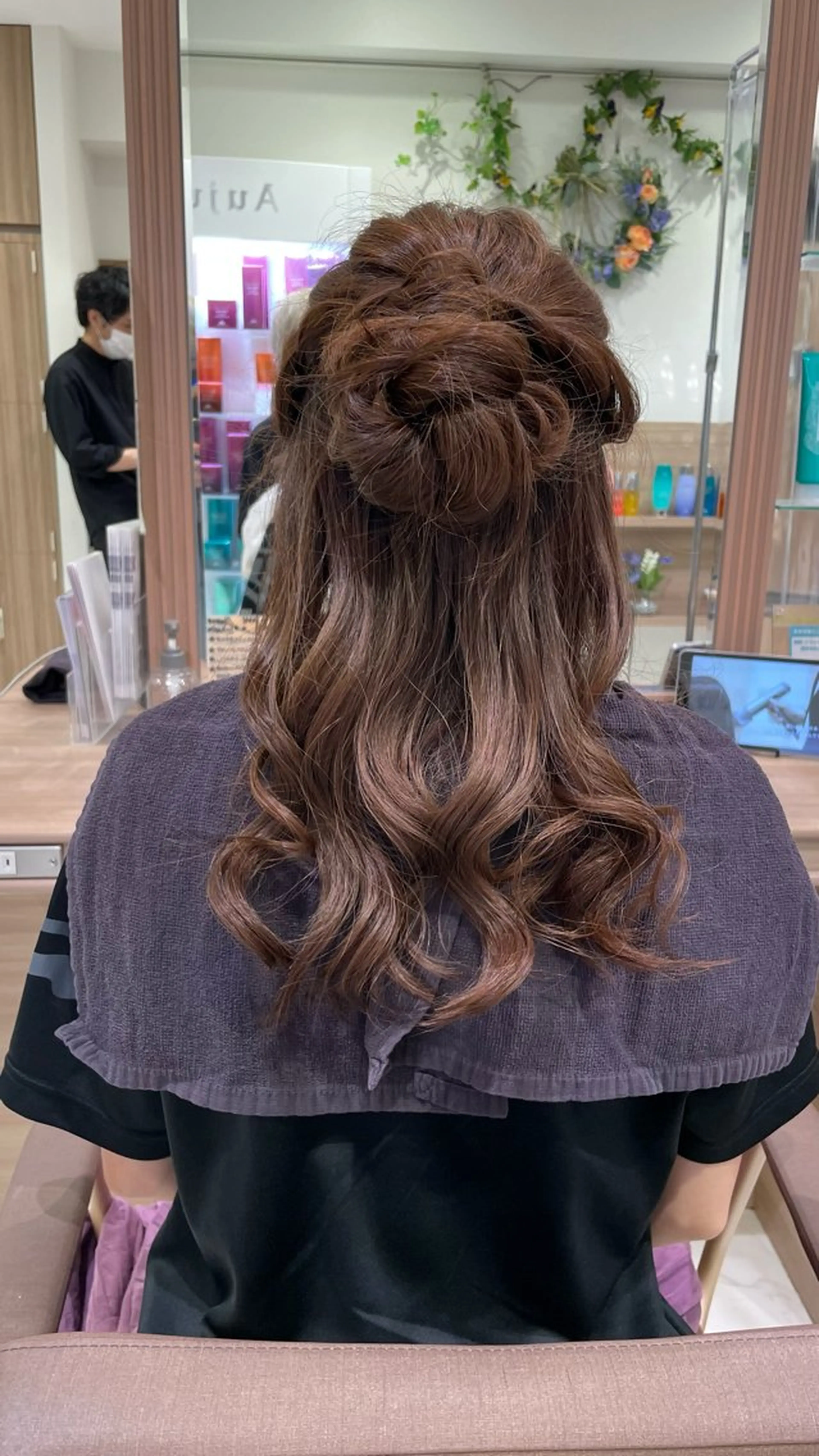 ミディアム ハイトーン募集中 💜✝️荒川優輝のヘアスタイル