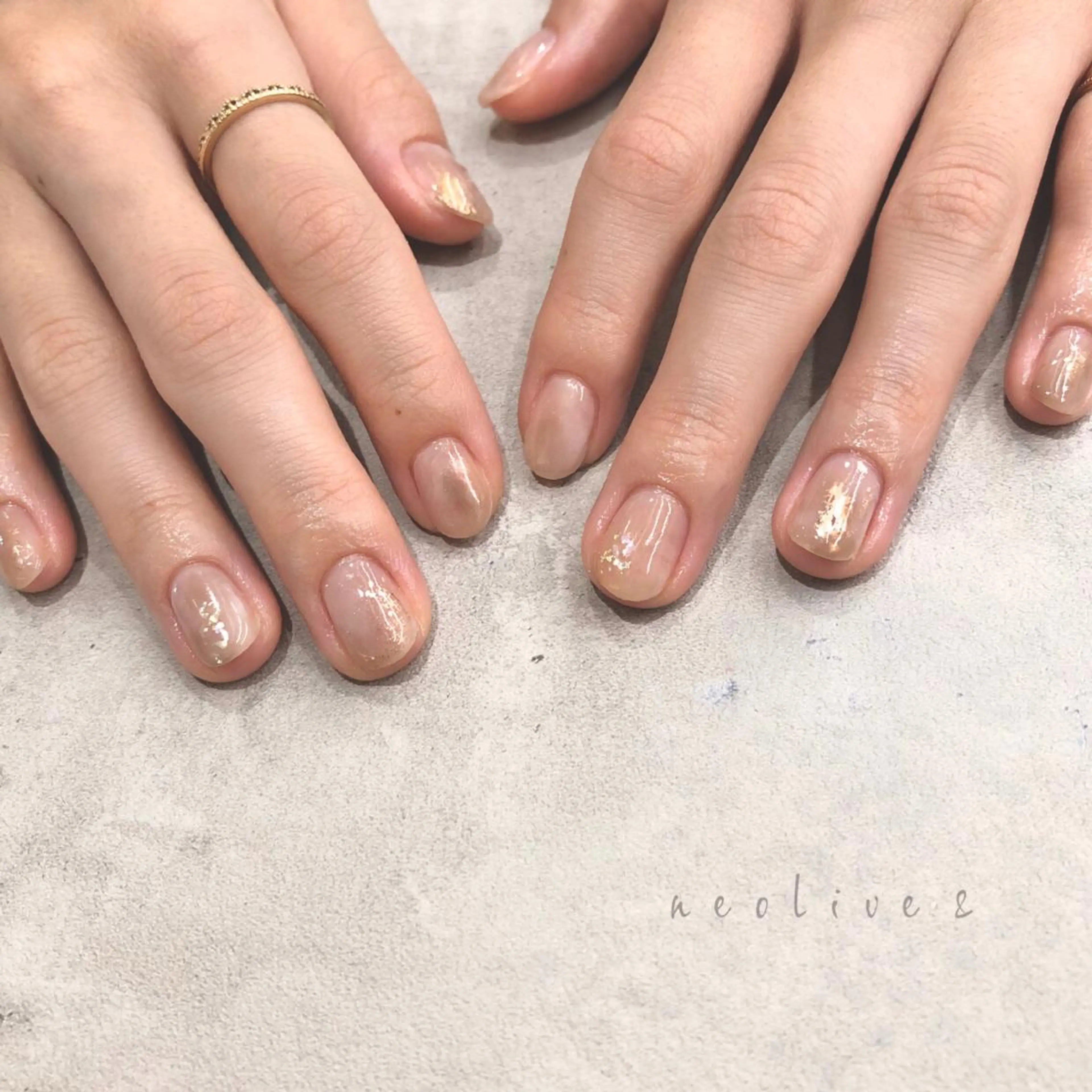 ネイル ハンドネイル Yuriko Omi パラジェル/渋谷のネイルデザイン