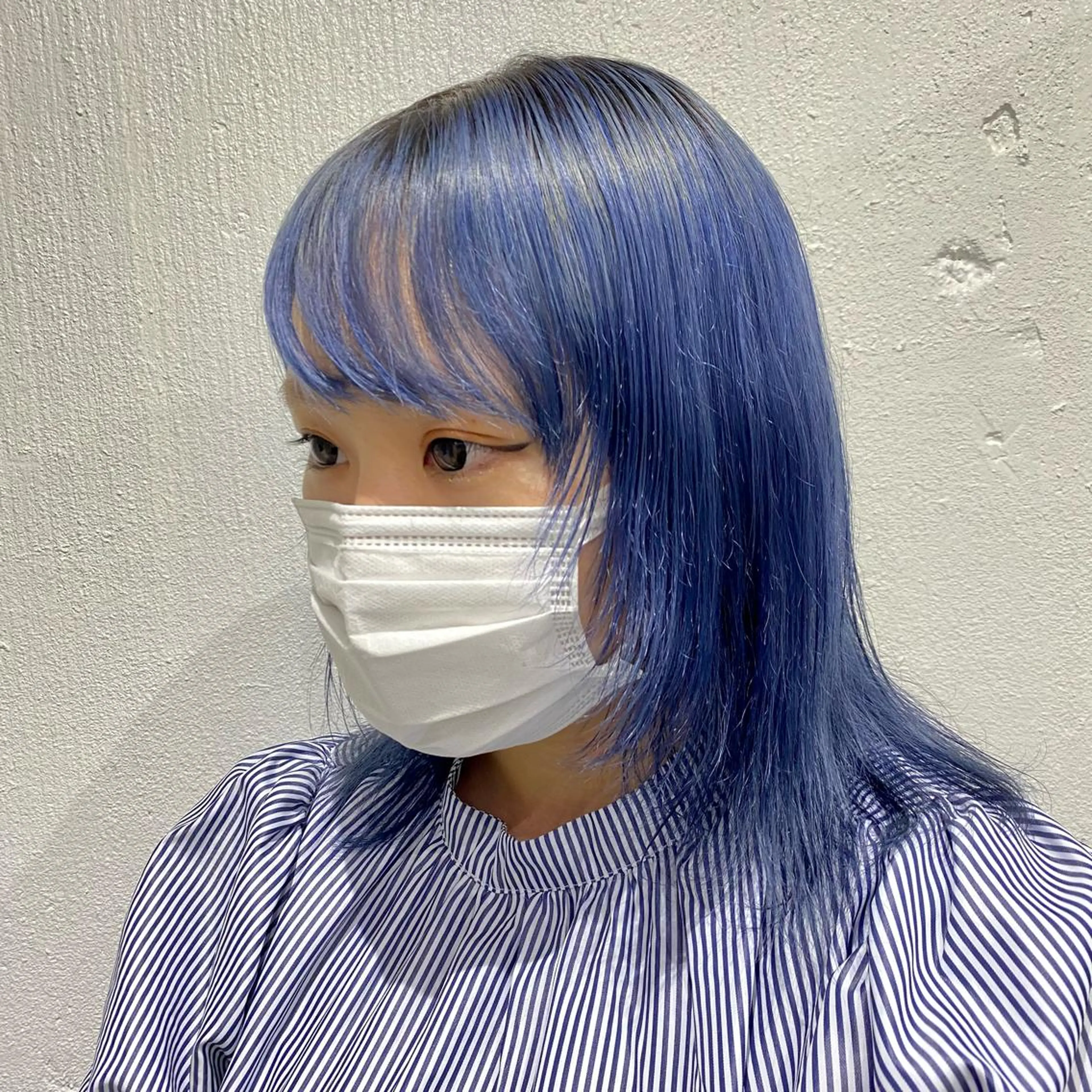 ミディアム ヘアカラー トリートメント ヘッドスパ ヘアセット kai .のヘアスタイル