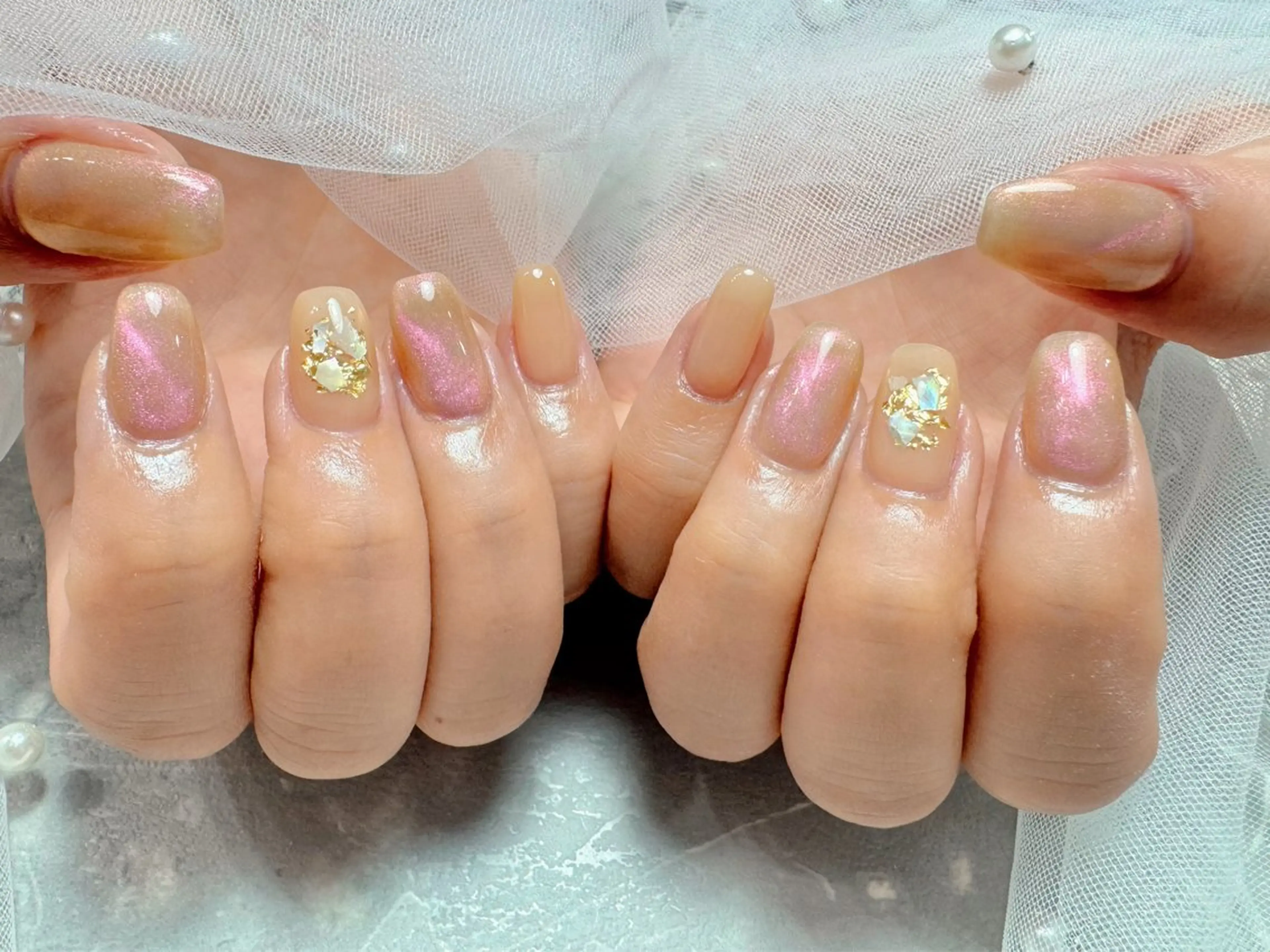 ネイル ハンドネイル マジックミラー所属・マジック ミラーのネイルデザイン