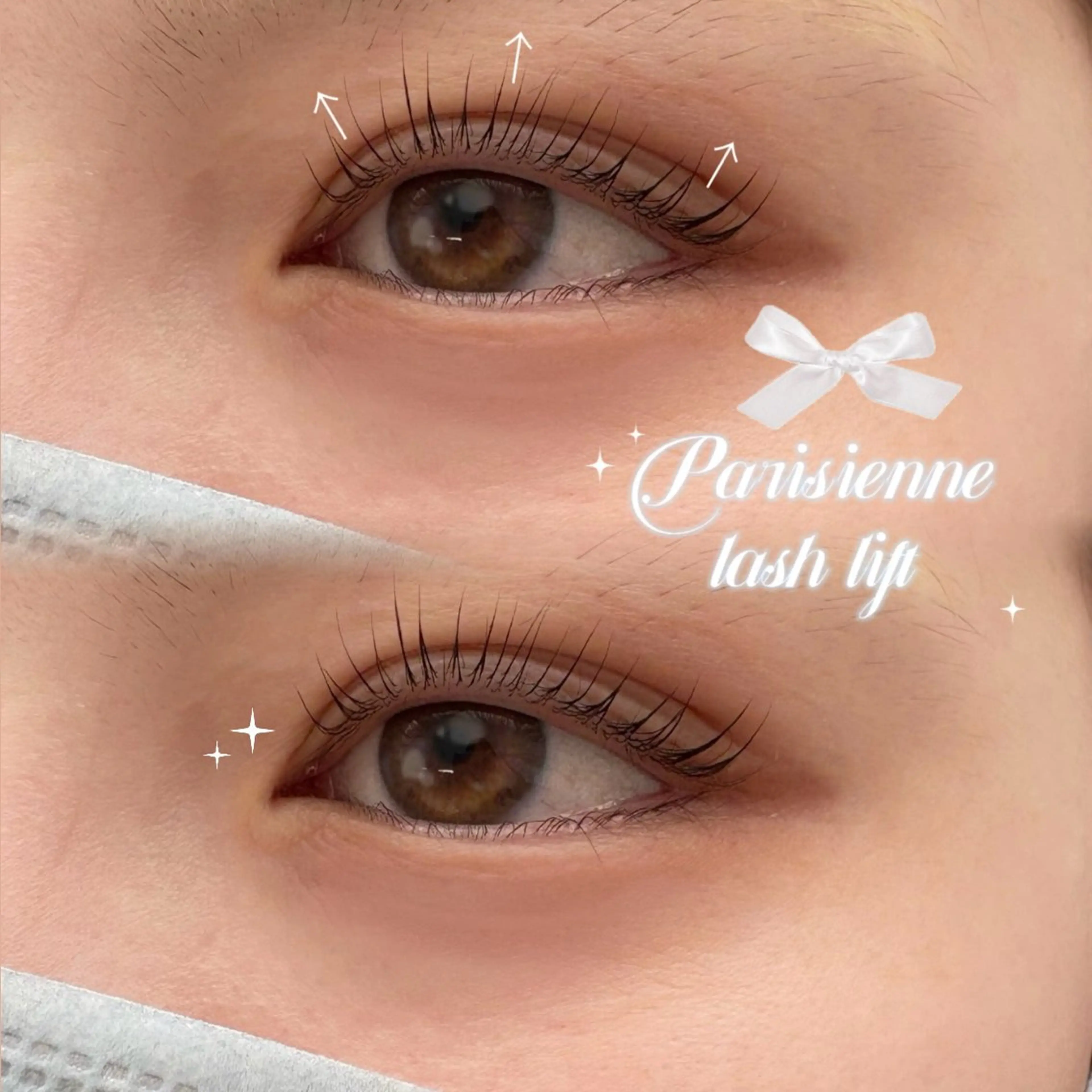 マツエク・マツパ パリジェンヌラッシュリフト rino shioriのマツエク・マツパデザイン