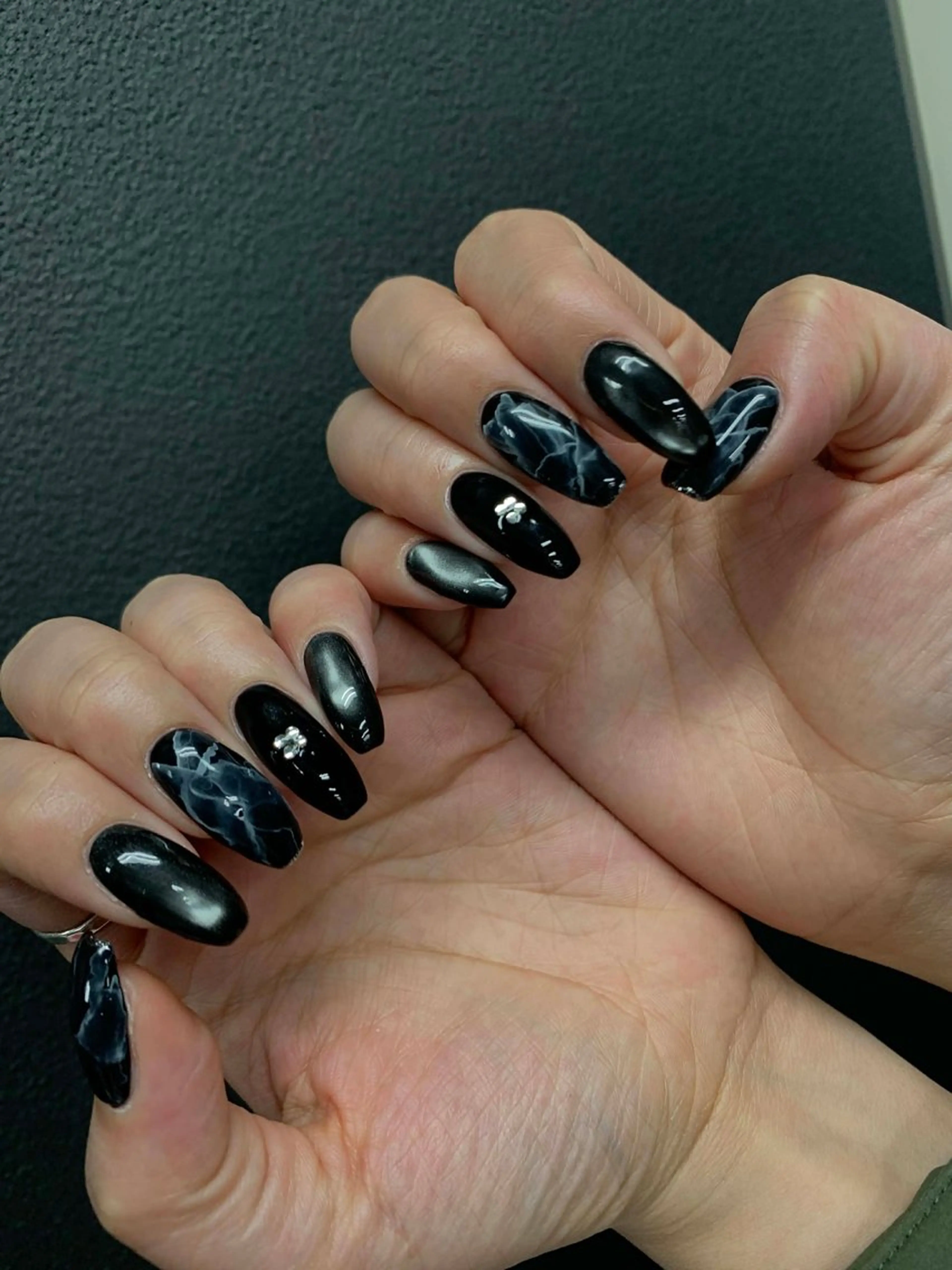 ネイル 韓国ネイル 持ち込み ニュアンスネイル ネイルチップ ハンドネイル Doraemi ANA.CHUOのネイルデザイン