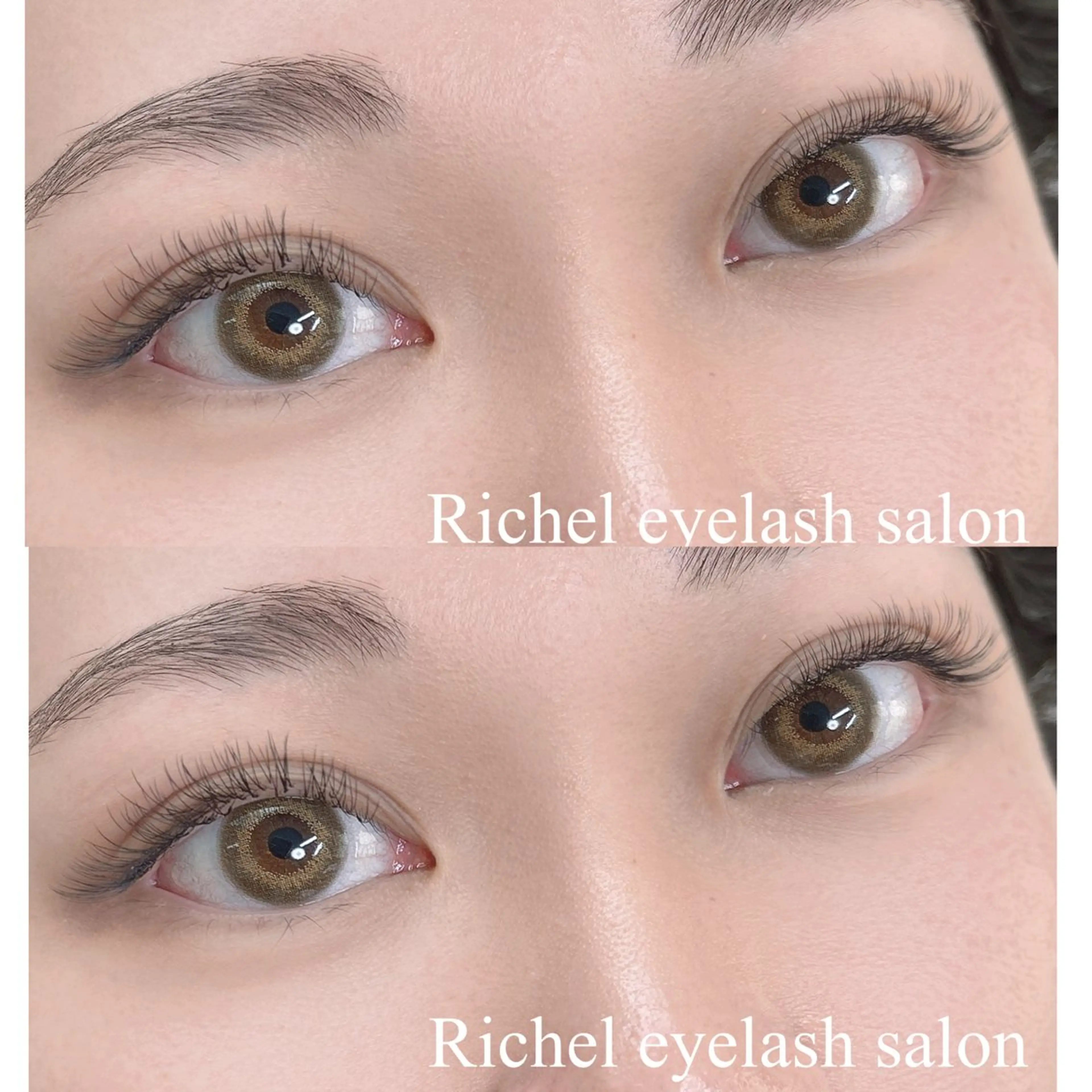 マツエク・マツパ フラットラッシュ Richel所属・Richel常田 歩のマツエク・マツパデザイン