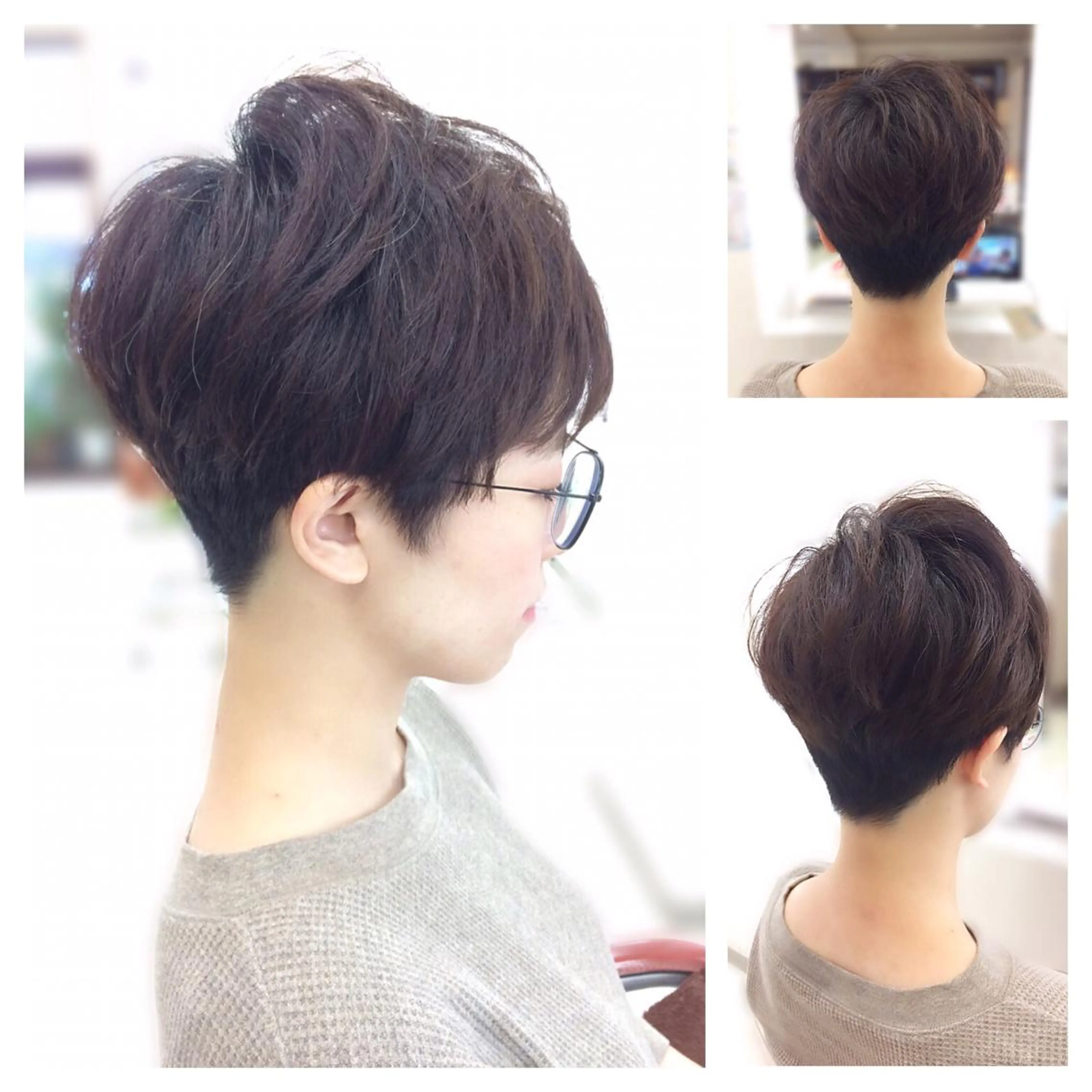 ショート ハンサムショート ショートヘア Hair VERDEのヘアスタイル