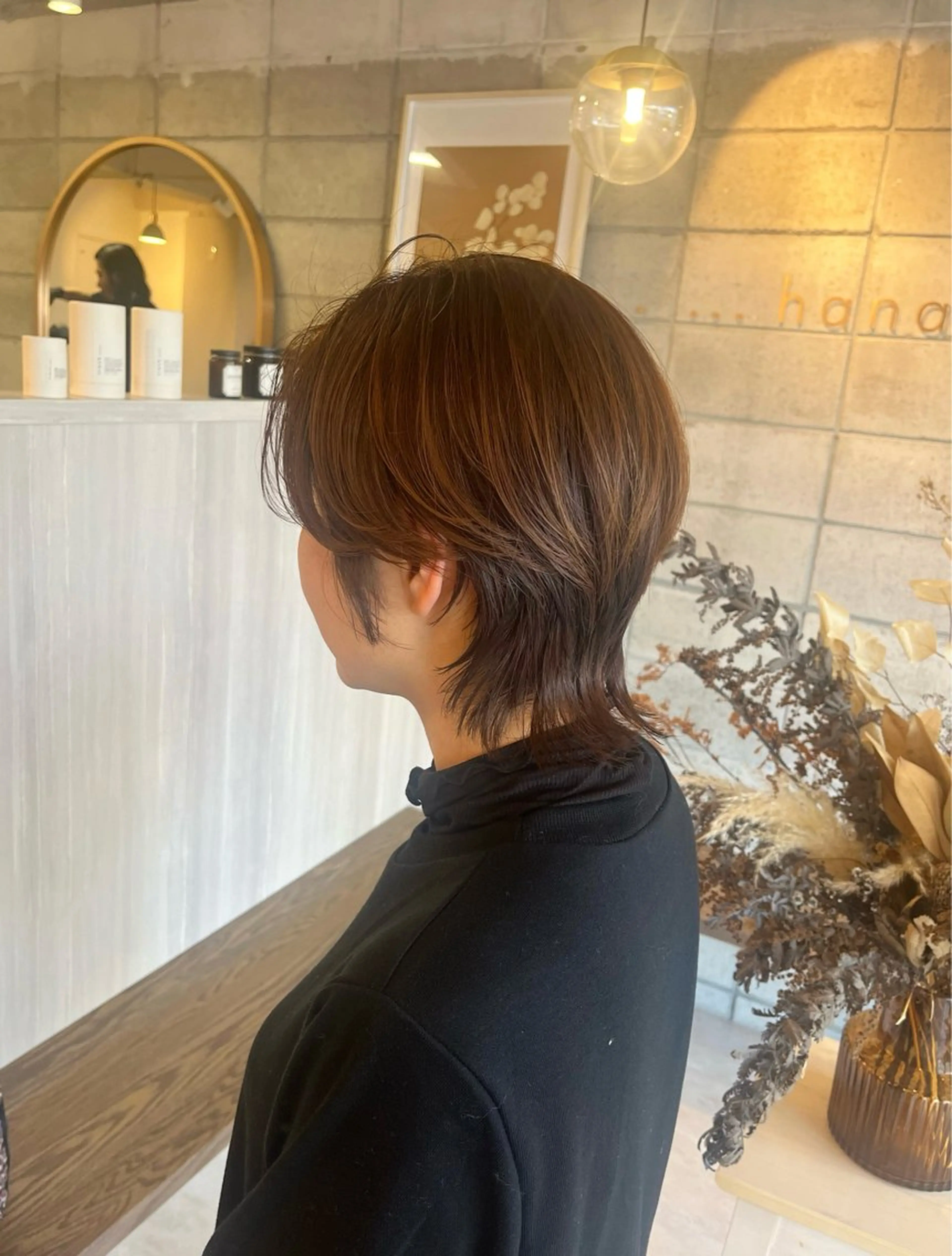 ショート ショートヘア ウルフカット 狩野 くるみのヘアスタイル