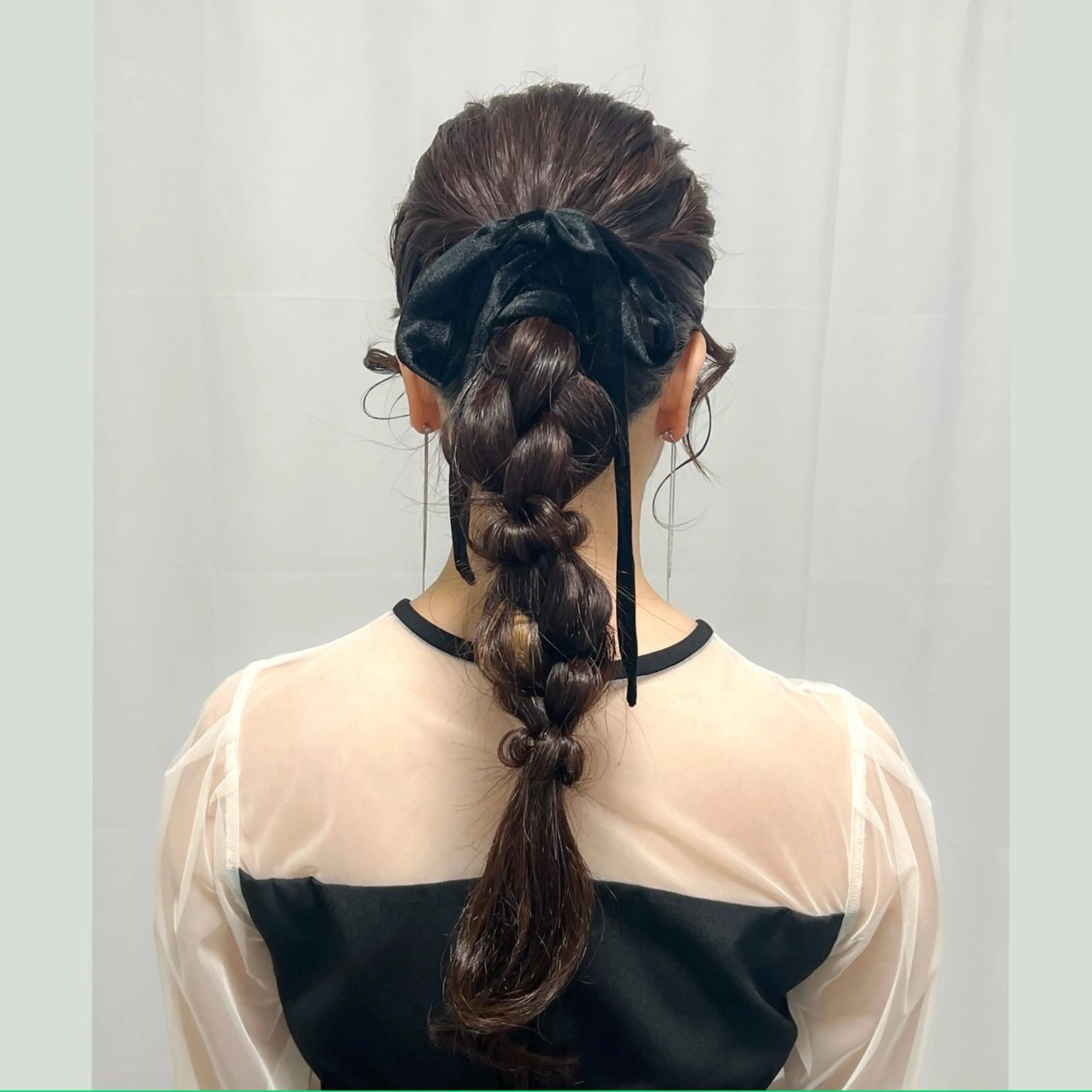 ヘアアレンジ ポニーテール ヘアセット CHATEAU TERRACE所属・リクエスト受付中🪞 CHATEAUのヘアスタイル