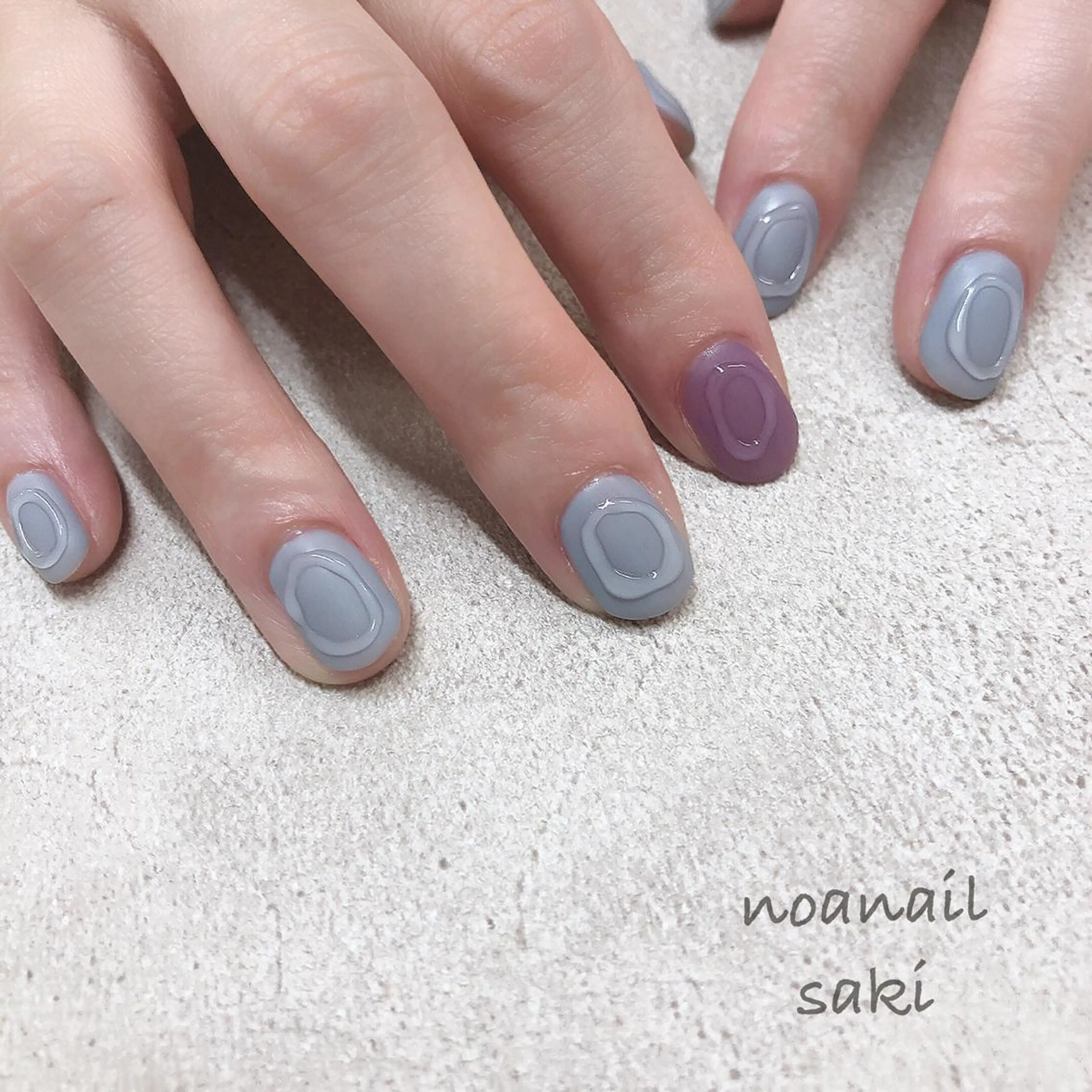 ネイル nailsalon noa所属・nailist sakiのネイルデザイン
