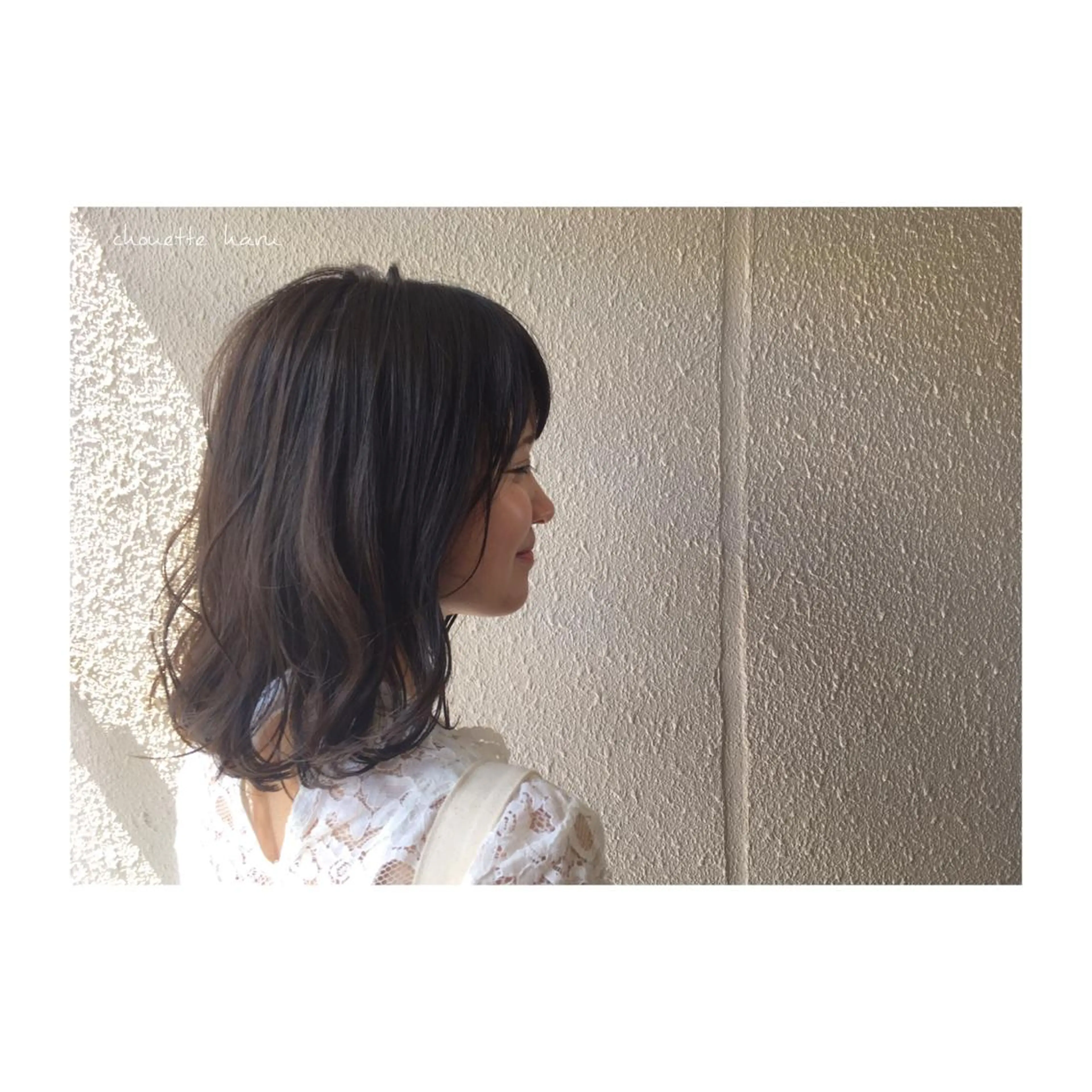 ミディアム カラー アッシュ アッシュグレー サダハルカ |chouetteのヘアスタイル