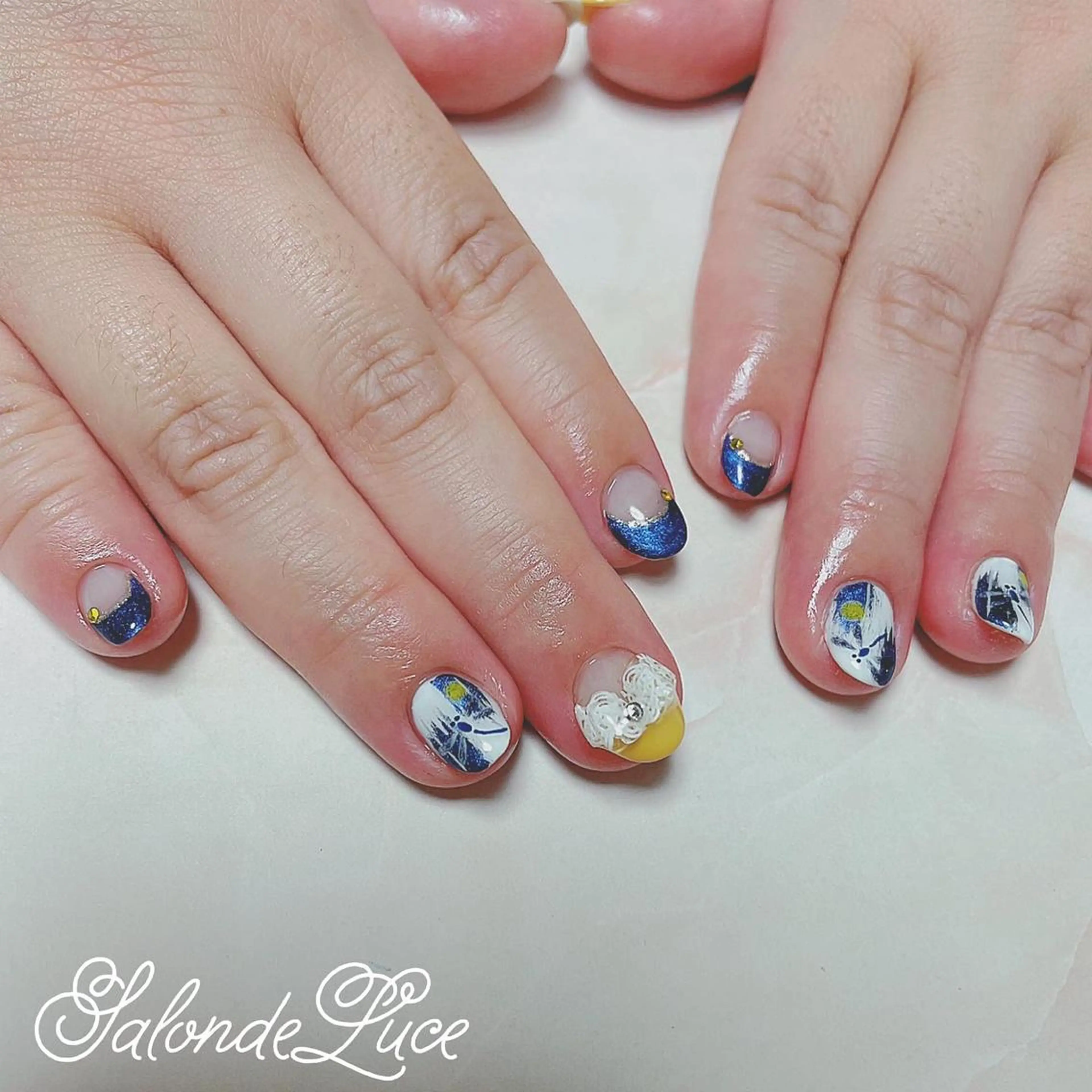 ネイル フレンチネイル Salon de Luceのネイルデザイン