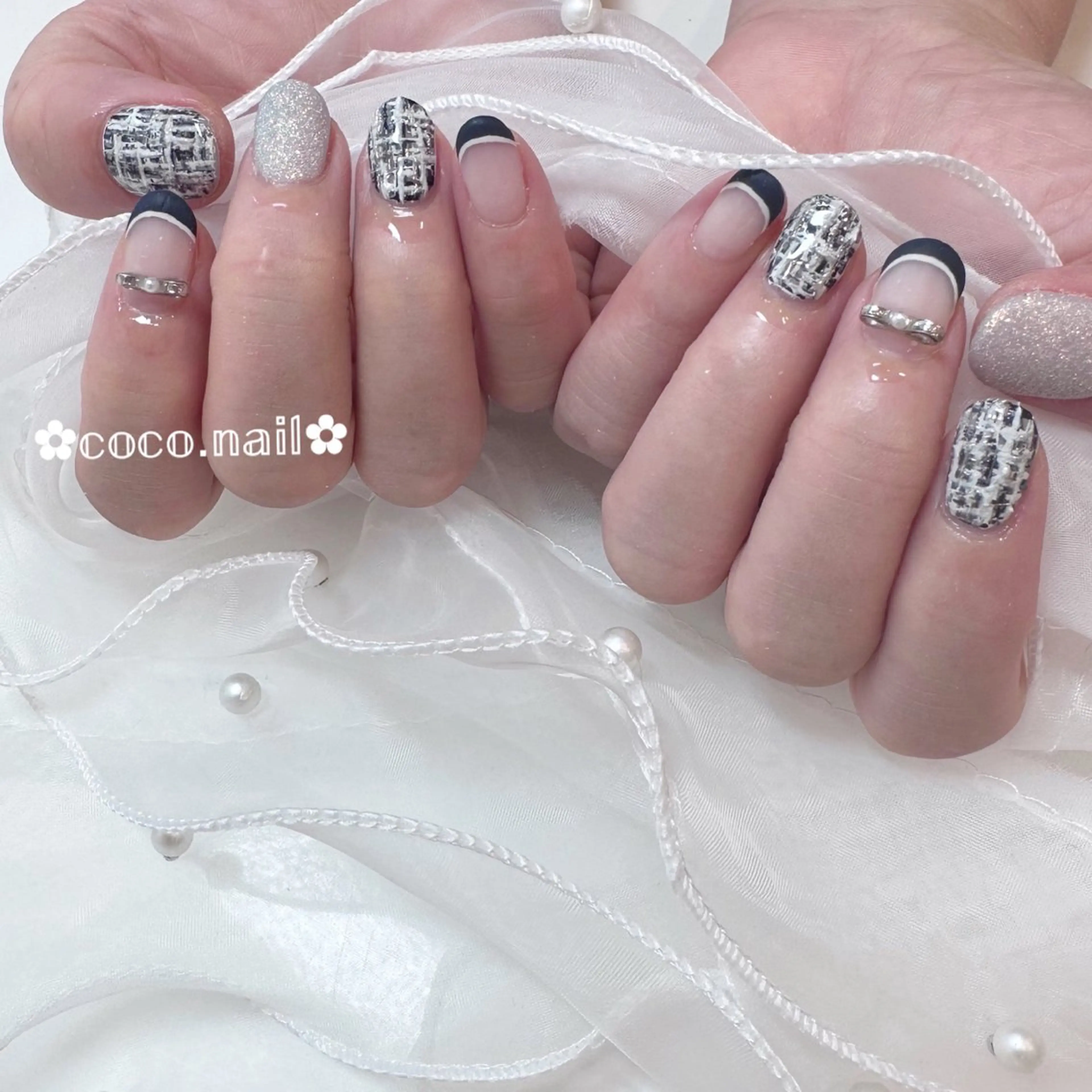 ネイル ハンドネイル lili.nail y2k/ワンホンのネイルデザイン