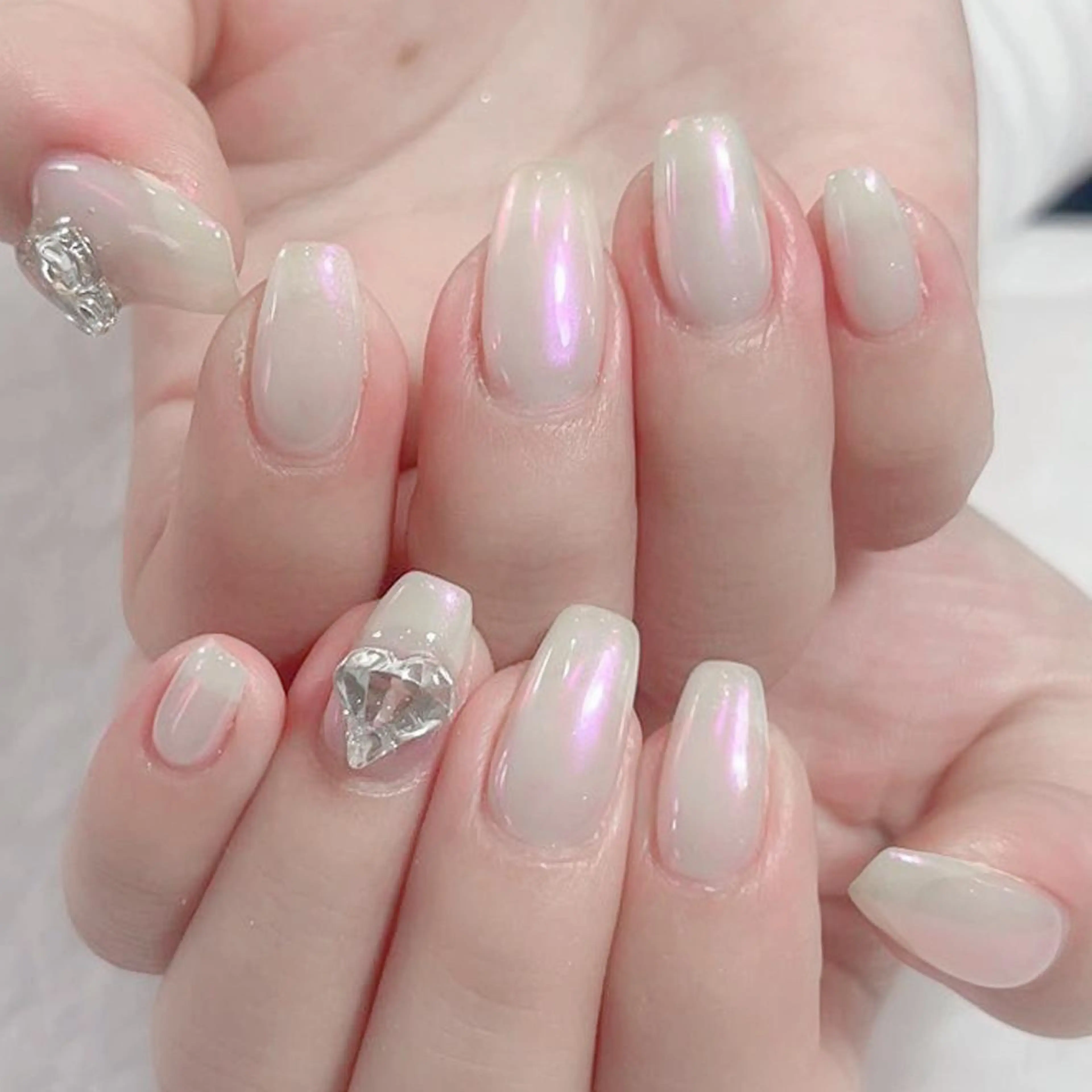 ネイル オーロラネイル マグネットネイル Nail Monsterのネイルデザイン