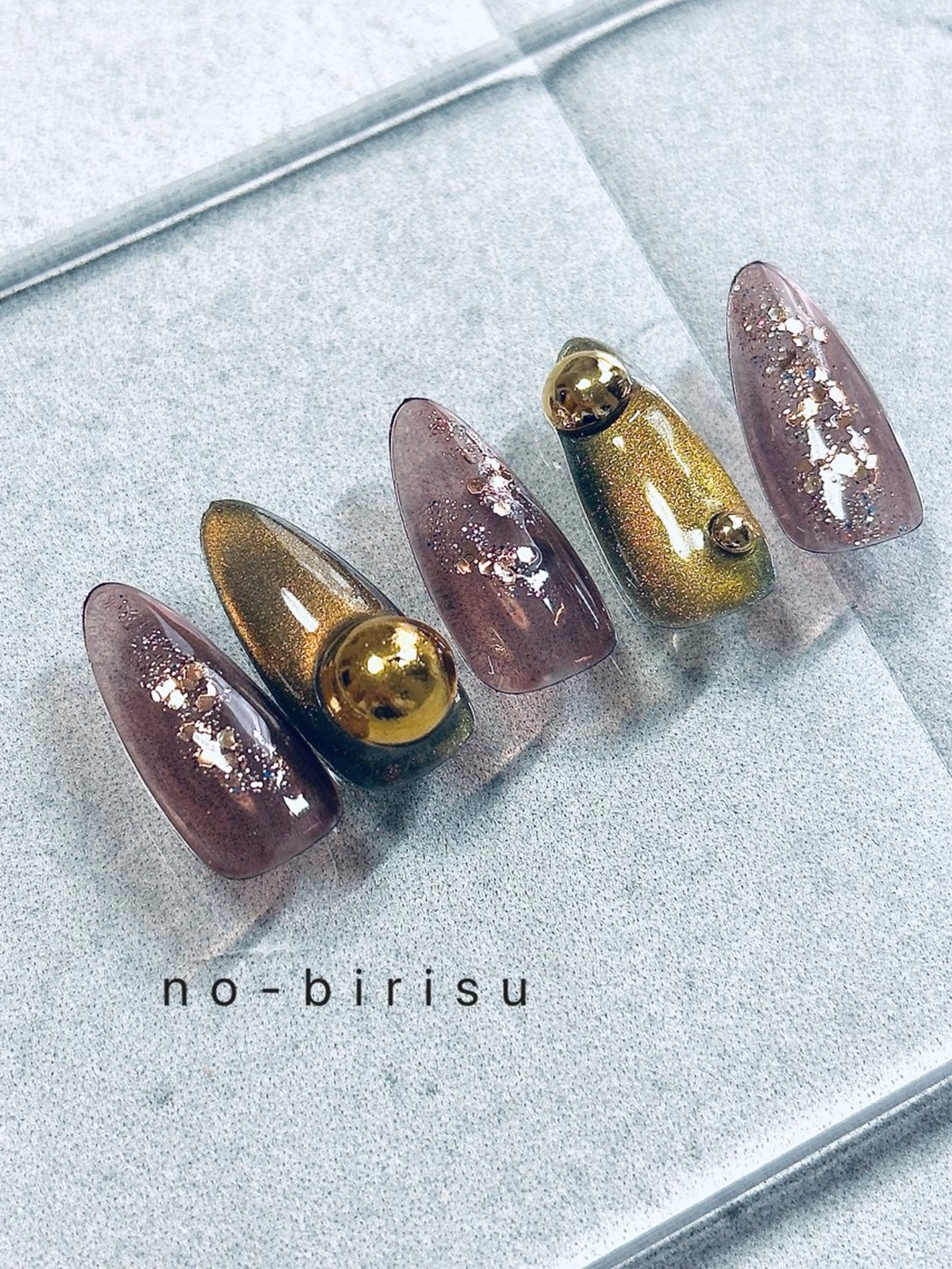ネイル ハンドネイル no-birisu nailのネイルデザイン