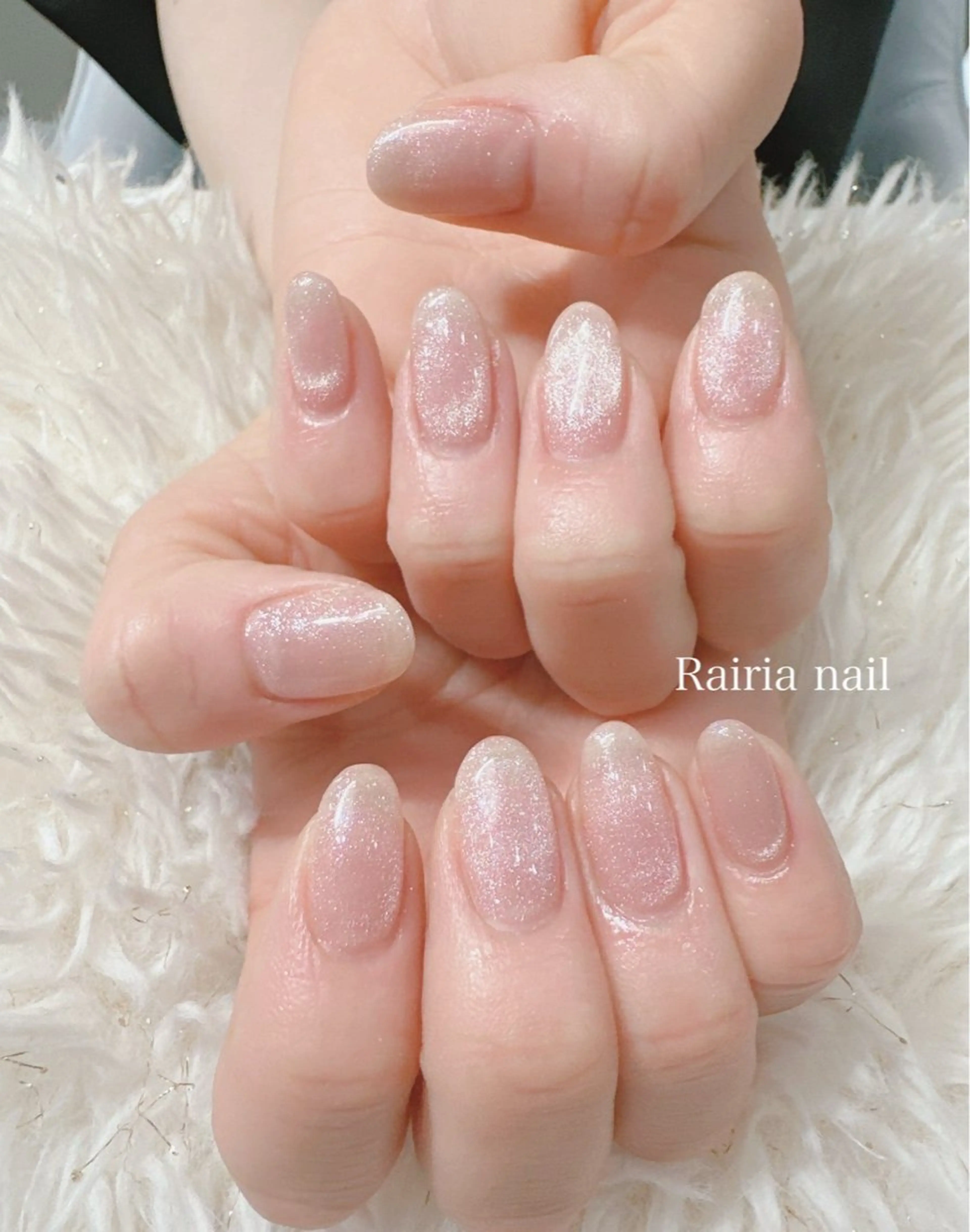 ネイル フットネイル ジェルネイル マグネットネイル オフィスネイル ワンカラーネイル NAILSALON CRISTA所属・🤍CRISTA yui🤍のネイルデザイン