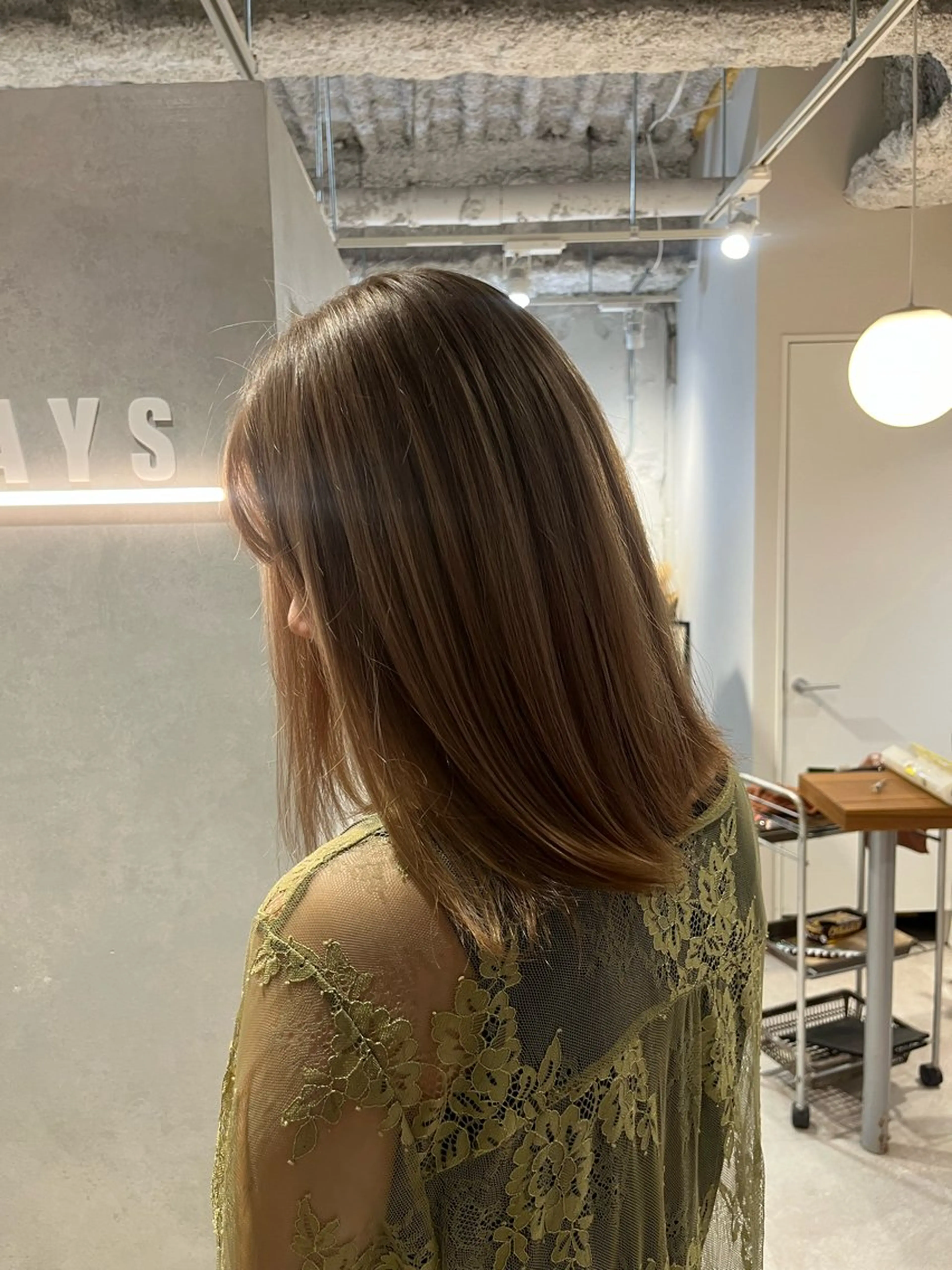 カラー 岡本 太陽☀️のヘアスタイル