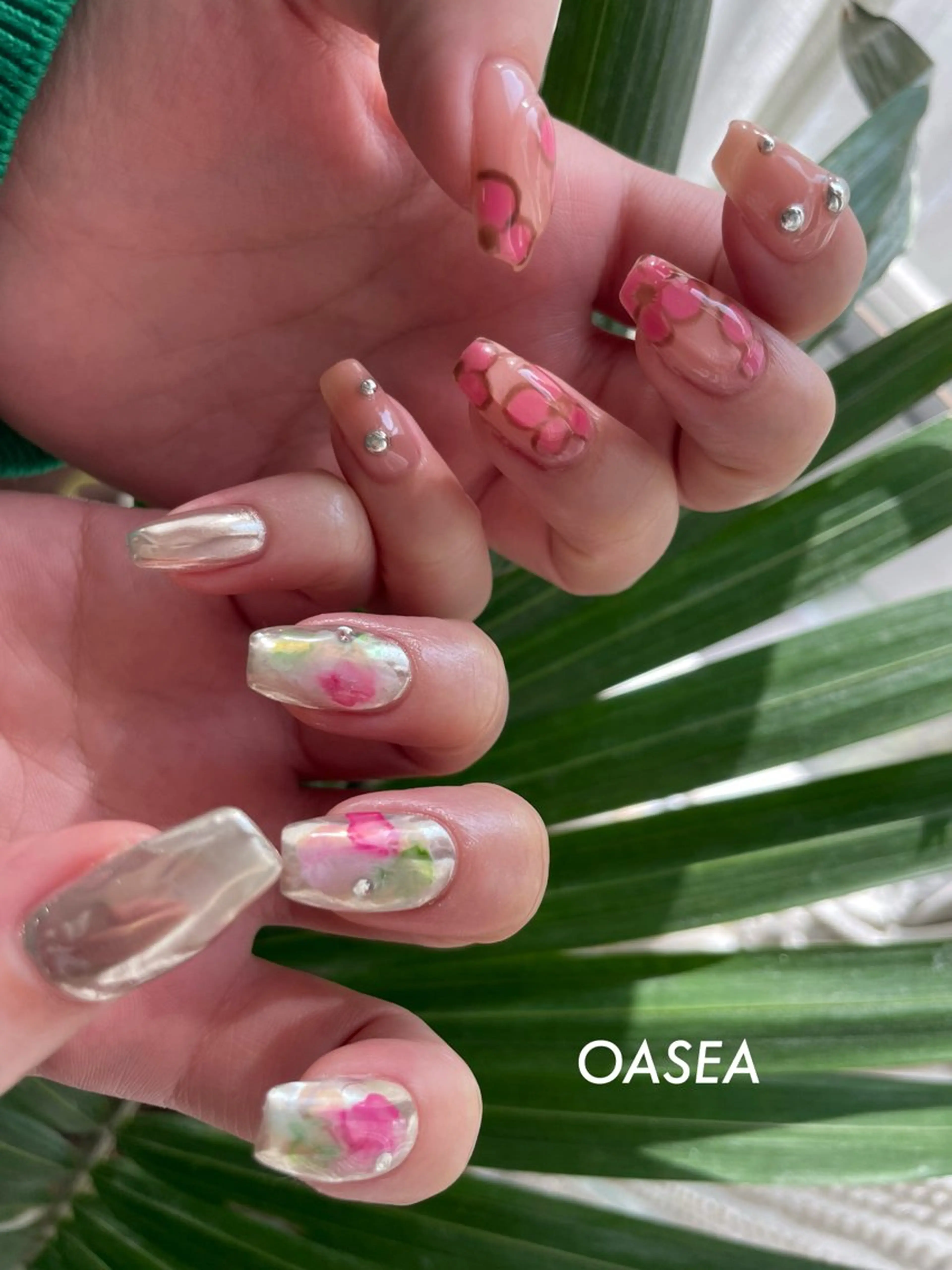 ネイル ハンドネイル 🌞💜 KAORI 🌴のネイルデザイン