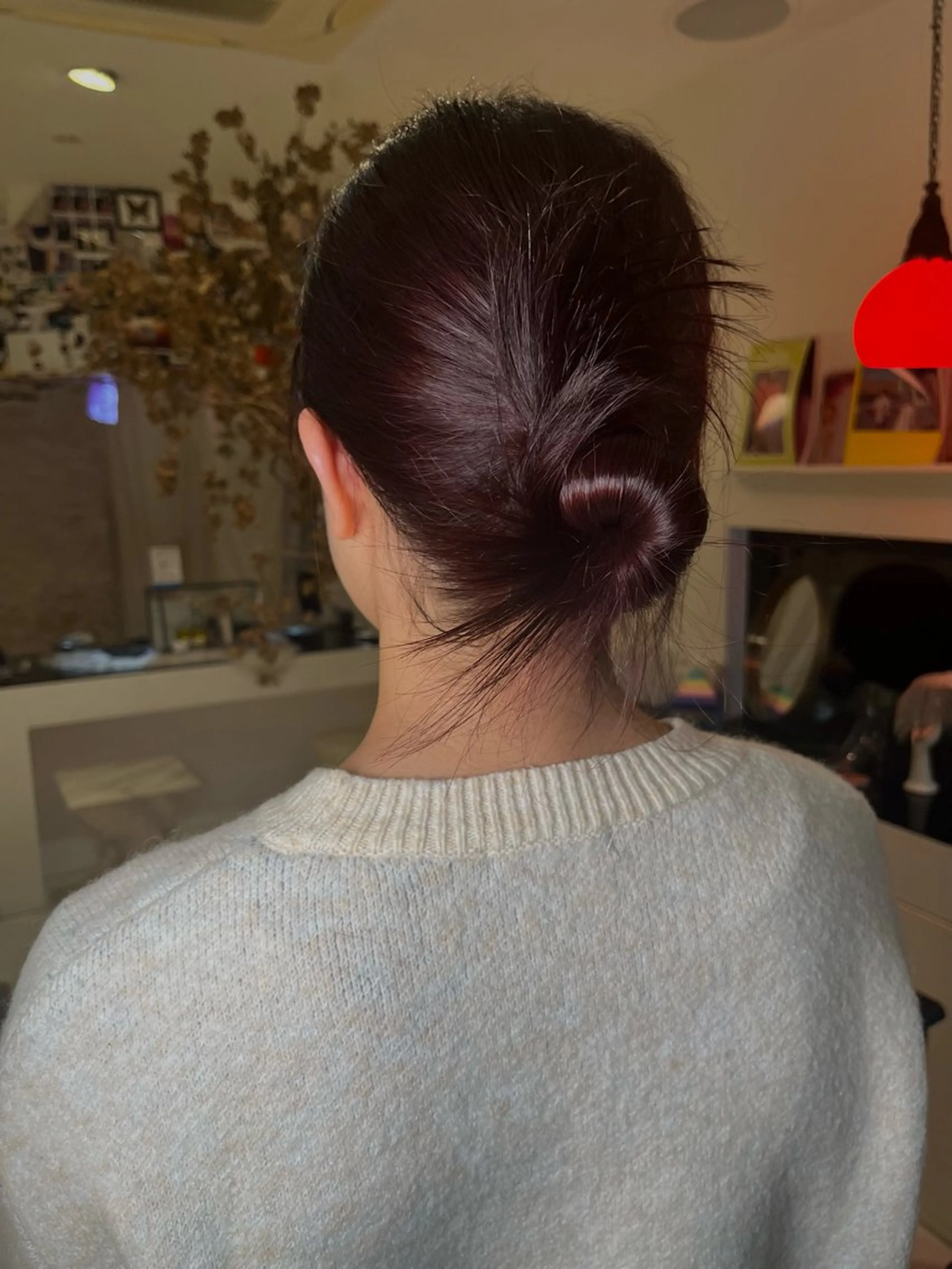 セミロング ヘアアレンジ 太田 妃香/岡崎美容室のヘアスタイル