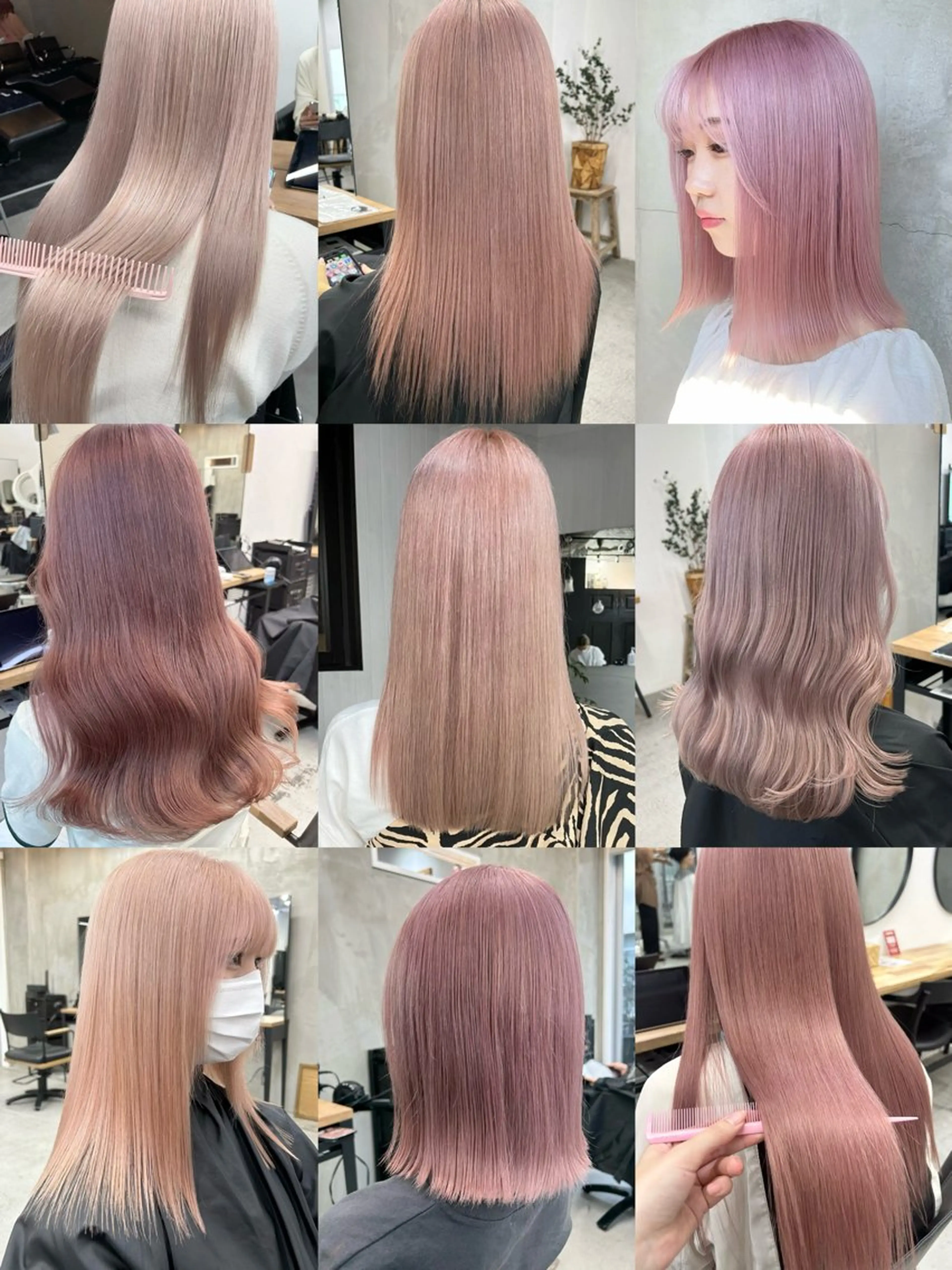 🎀大人気暖色カラー🎀ダブルカラー(ケアブリーチ)＋うる艶トリートメント✨の写真