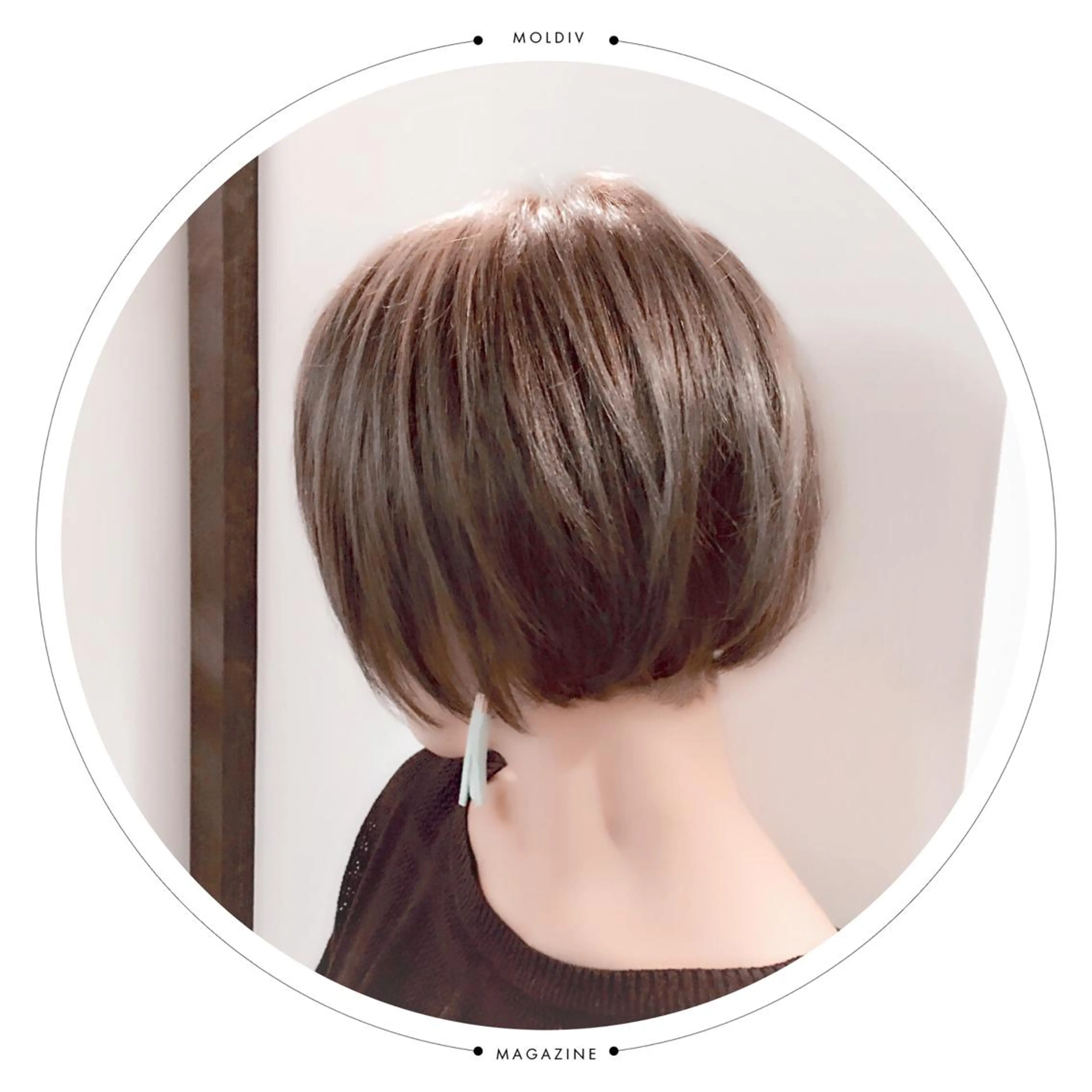 ショート カラー ✨縮毛矯正✨髪質改善 ナカシマ ユミのヘアスタイル