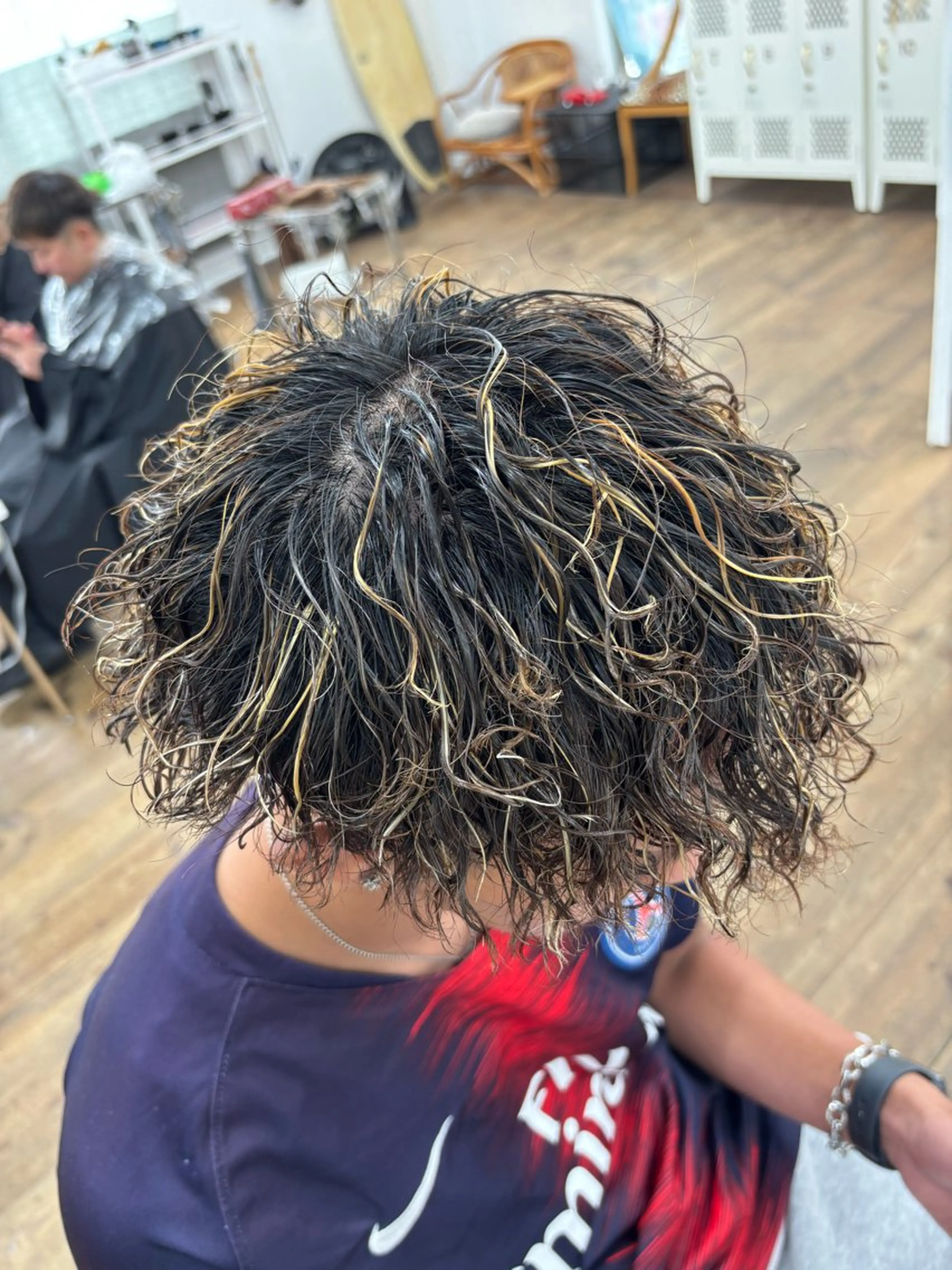 パーマ メンズ カット パーマ メンズ特化サロン Ryomaのヘアスタイル