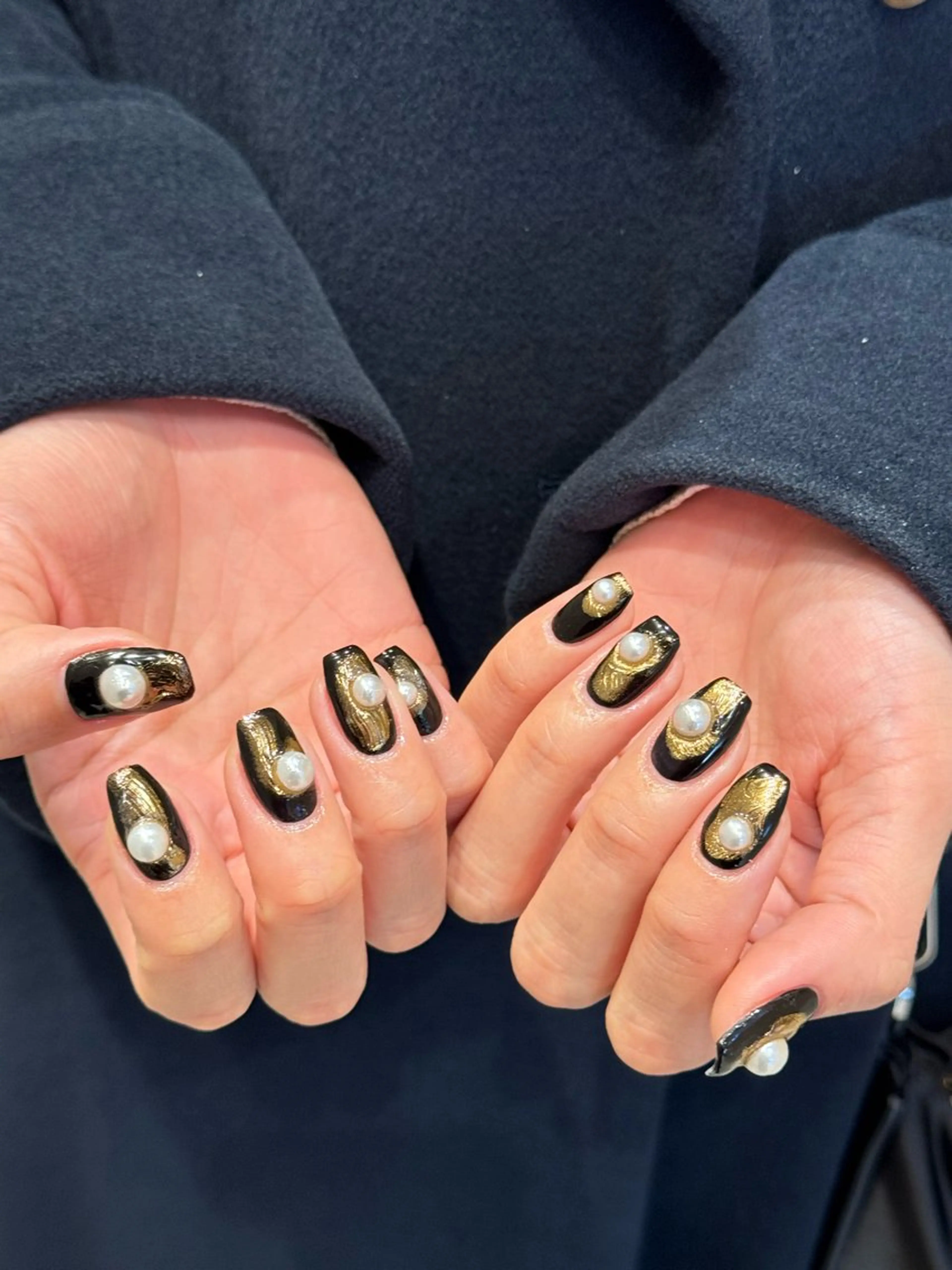 ネイル ハンドネイル 🦋 りえ🦋のネイルデザイン