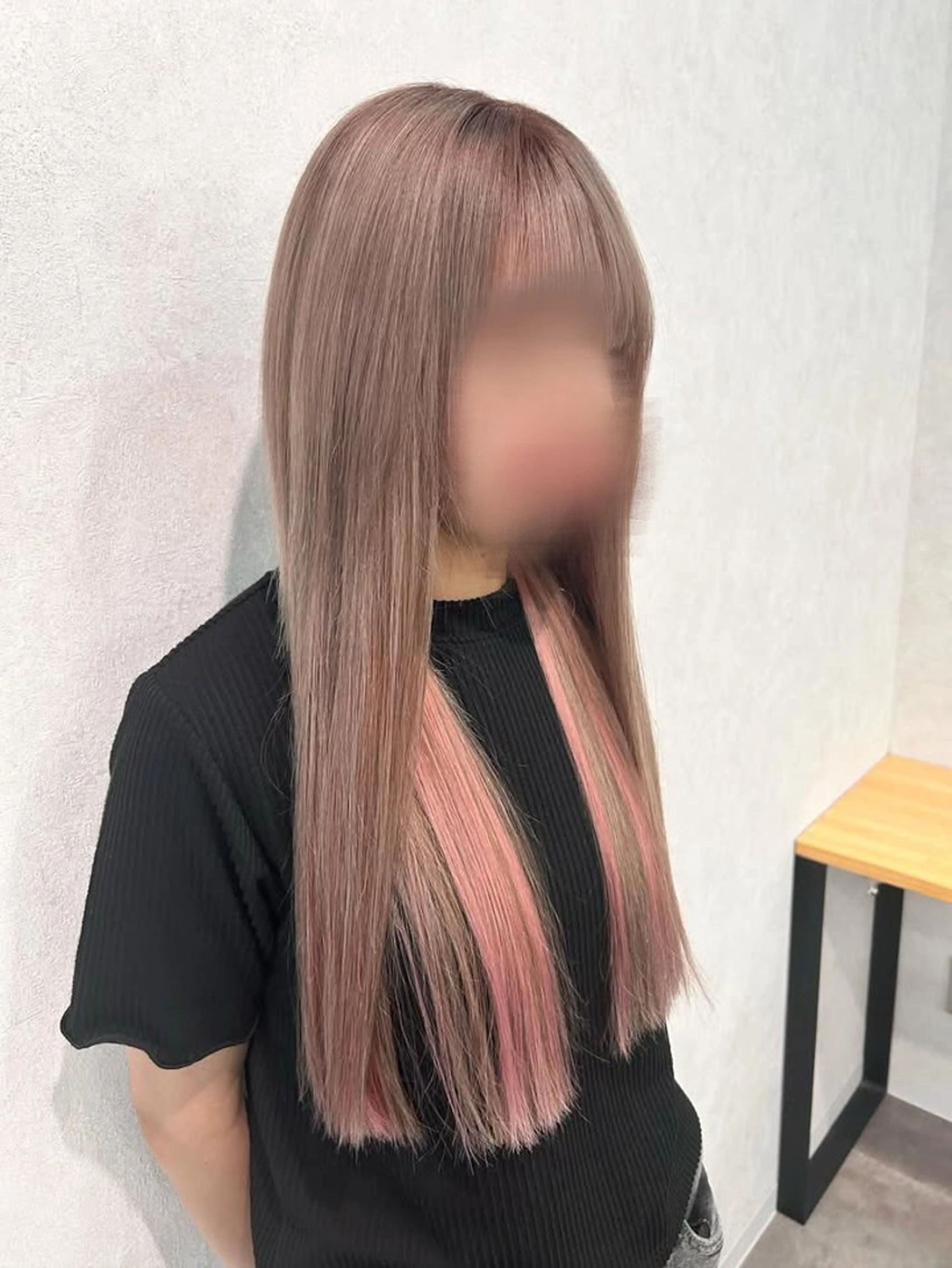 ロング エクステ エクステ/ハイトーン /ミサキのヘアスタイル