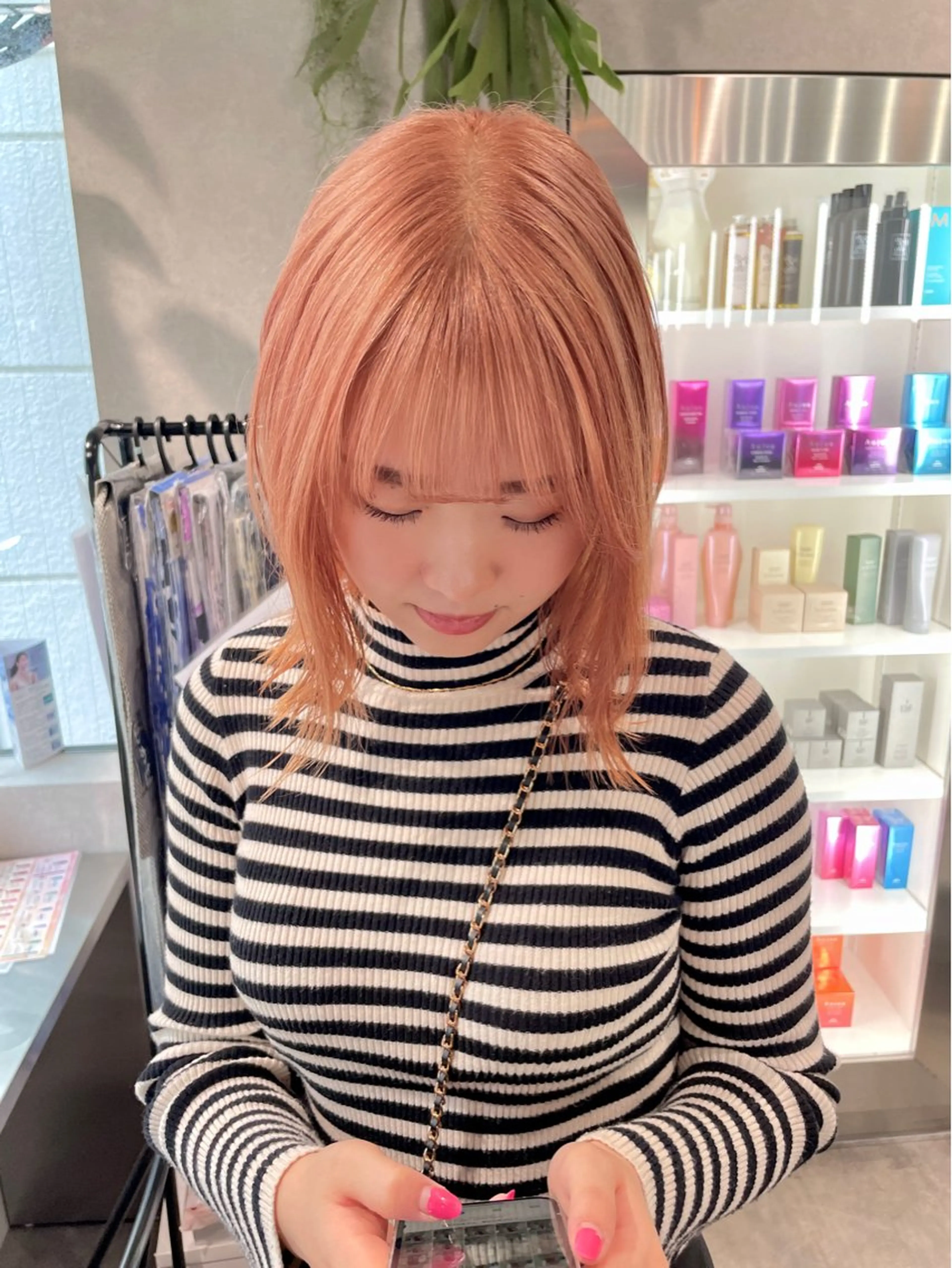 カラー スミレ /メンズ /コーンロウのヘアスタイル