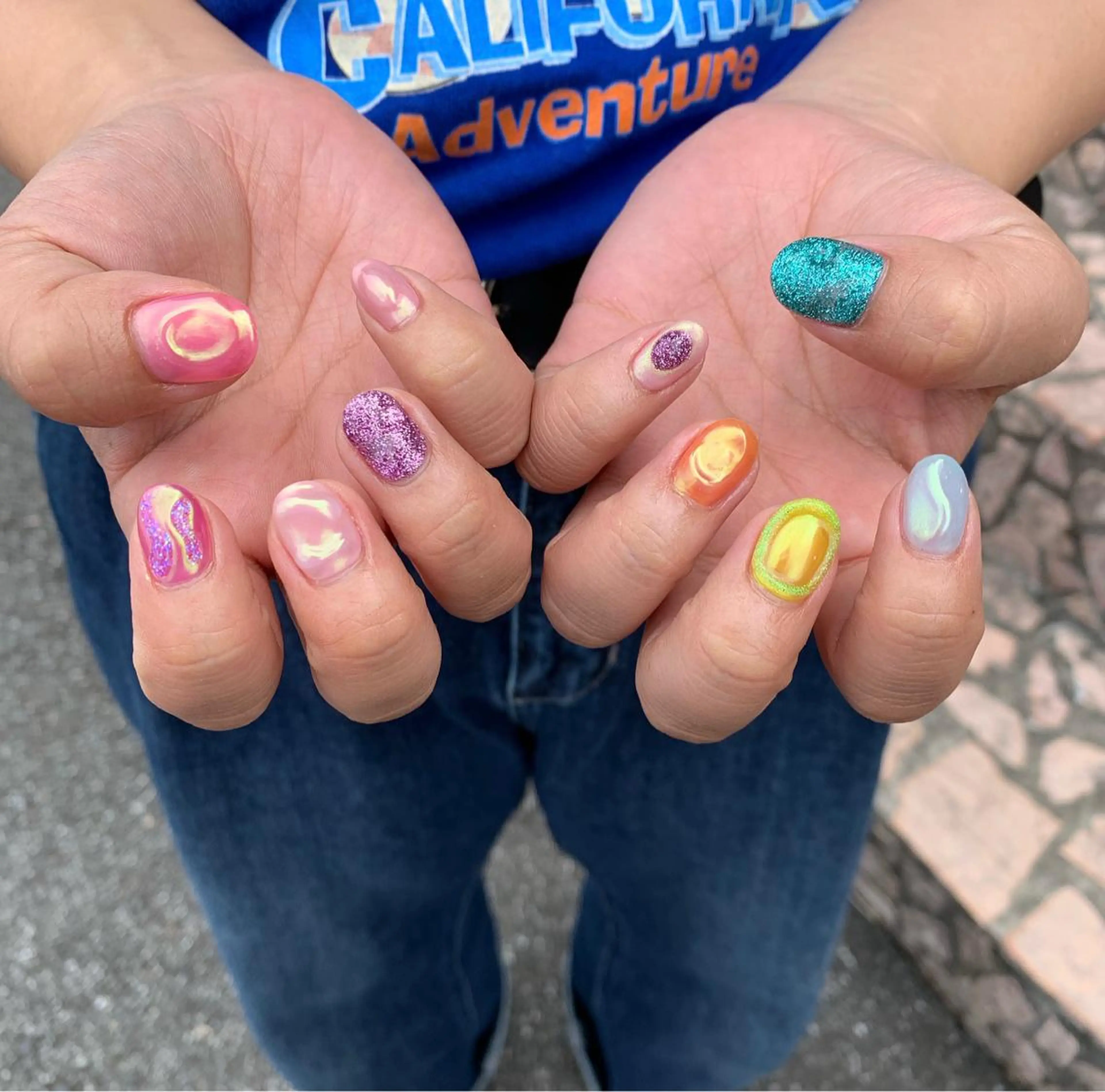 ネイル ハンドネイル 佐藤 穂乃香のネイルデザイン