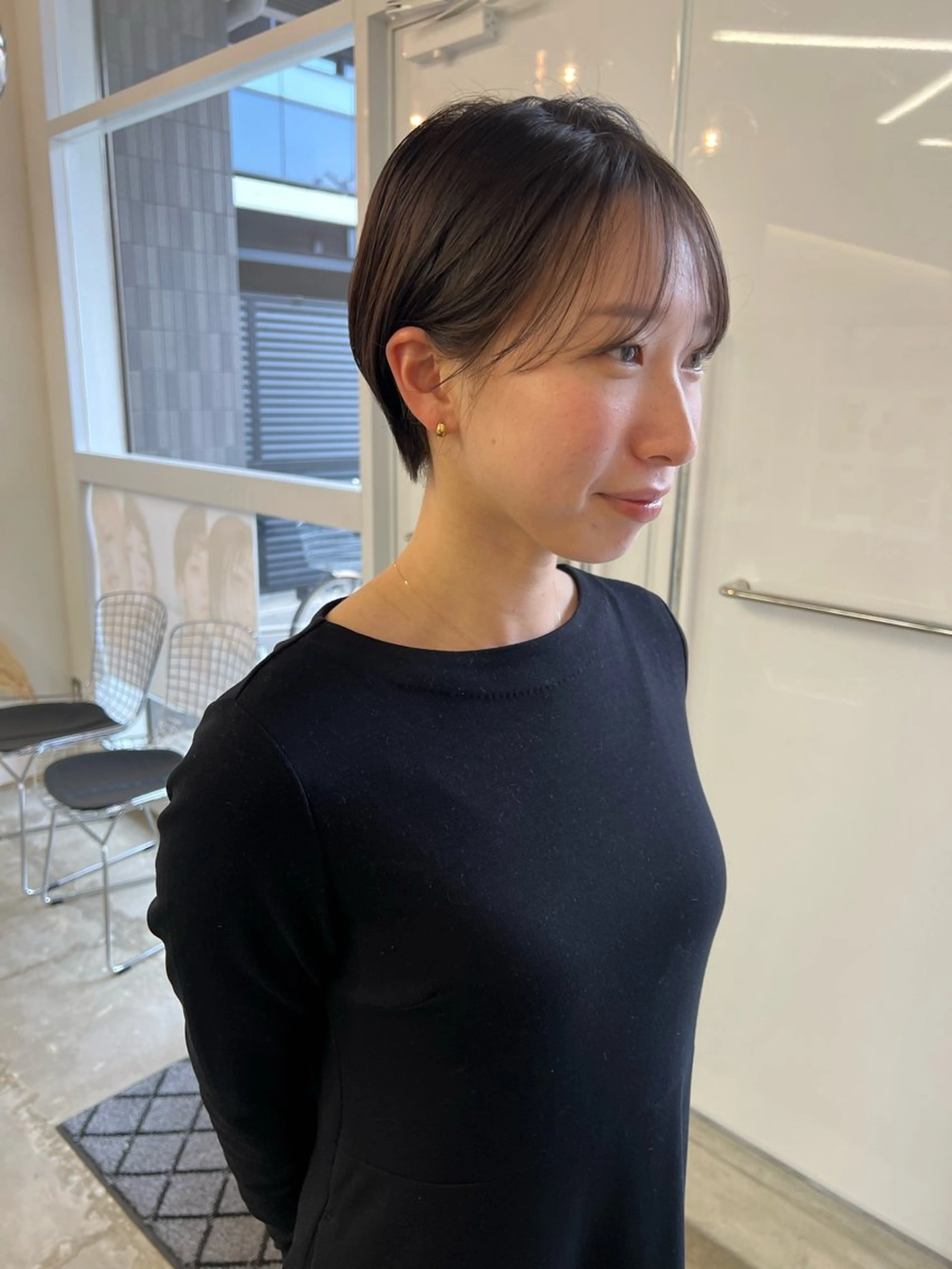 ショート 近藤 千裕のヘアスタイル